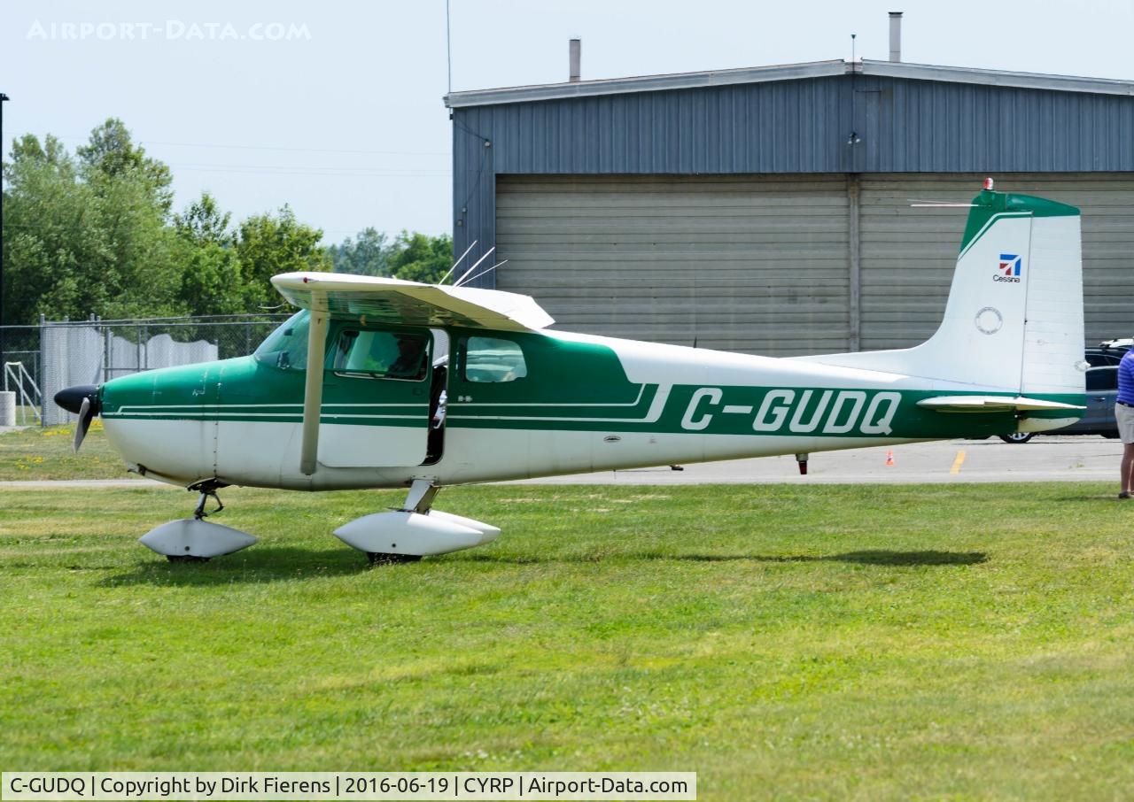 C-GUDQ, 1956 Cessna 172 C/N 28531, At EAA breakfast fly in dispersal area.