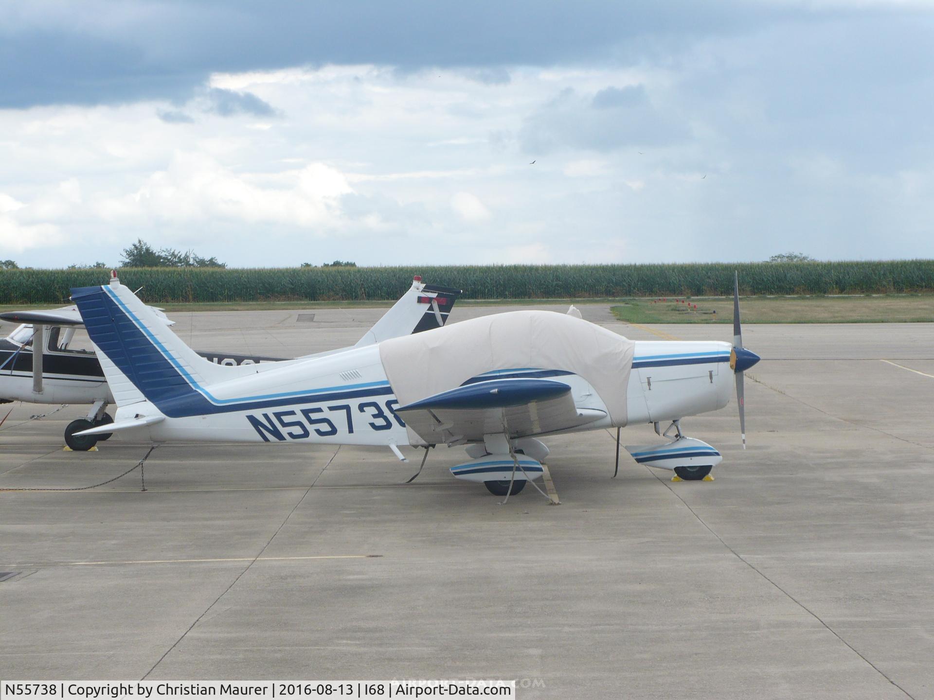 N55738, 1973 Piper PA-28-140 C/N 28-7325473, Piper Cherokee 140