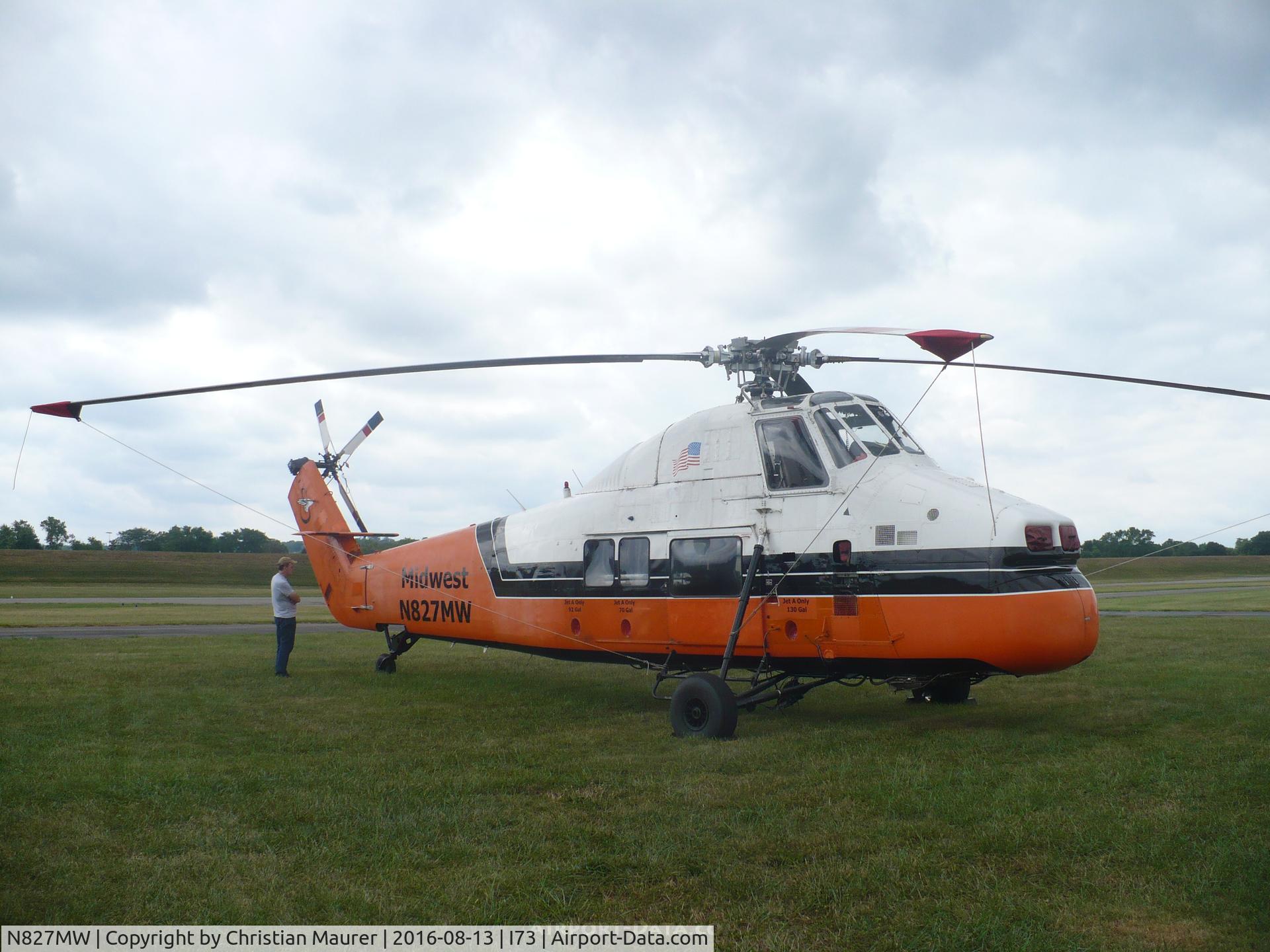 N827MW, 1958 Sikorsky S-58JT C/N 58-827, Sikorsky S-58JT