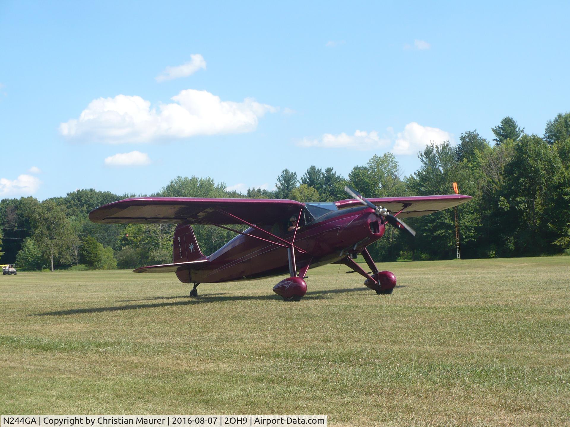 N244GA, Fairchild 24 H C/N 3218, Fairchild 24