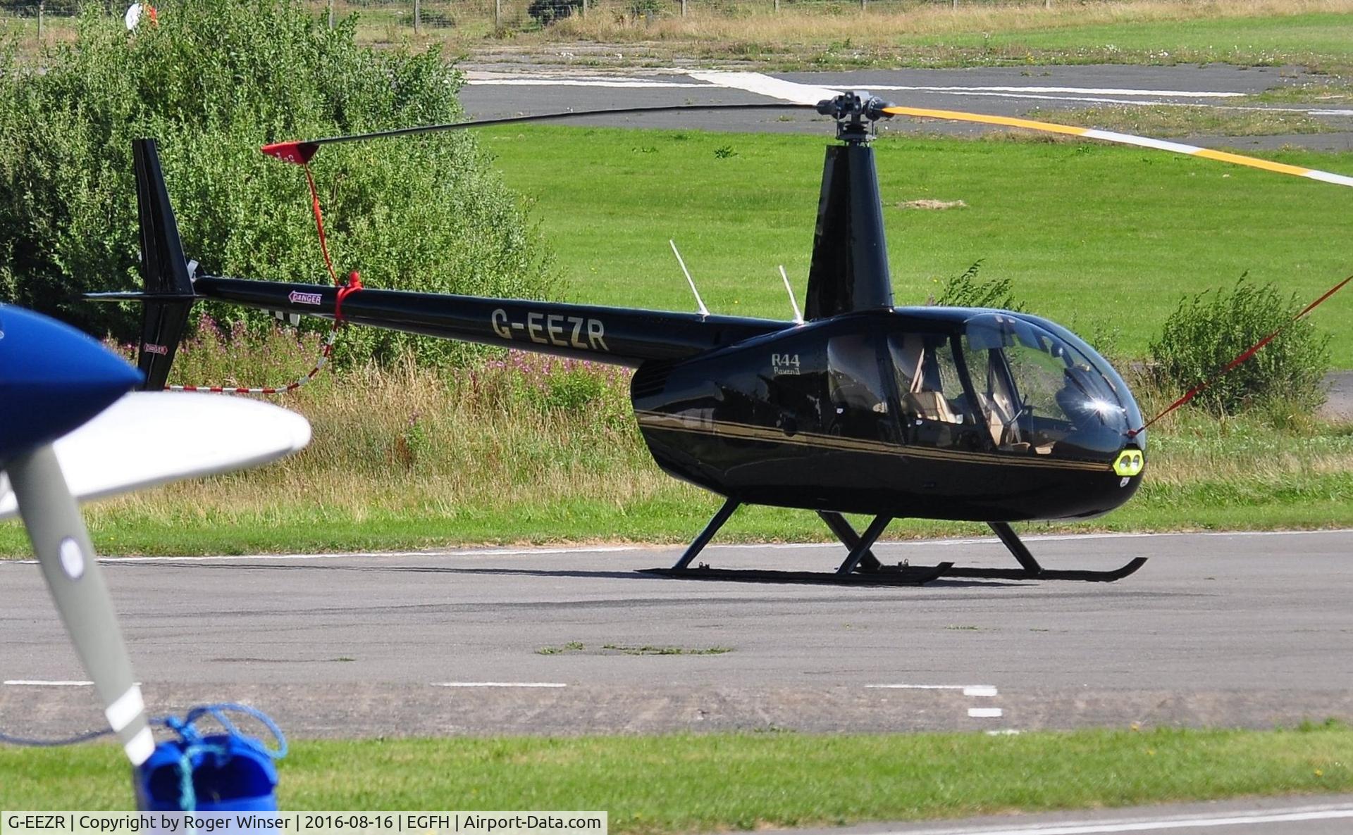 G-EEZR, 2006 Robinson R44 Raven II C/N 11391, Visiting Raven II.