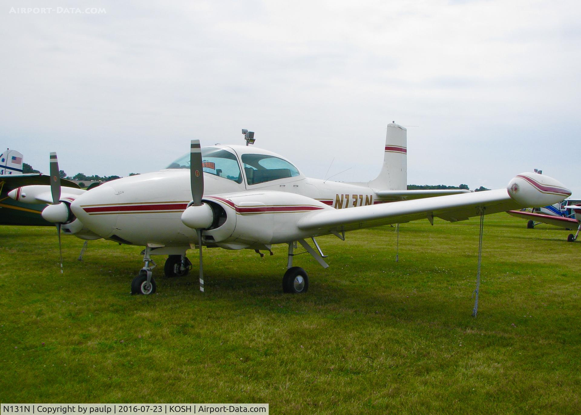 N131N, 1947 Temco D-16A Twin Navion C/N TTN-65 (NAV-4-530), AirVenture 2016
