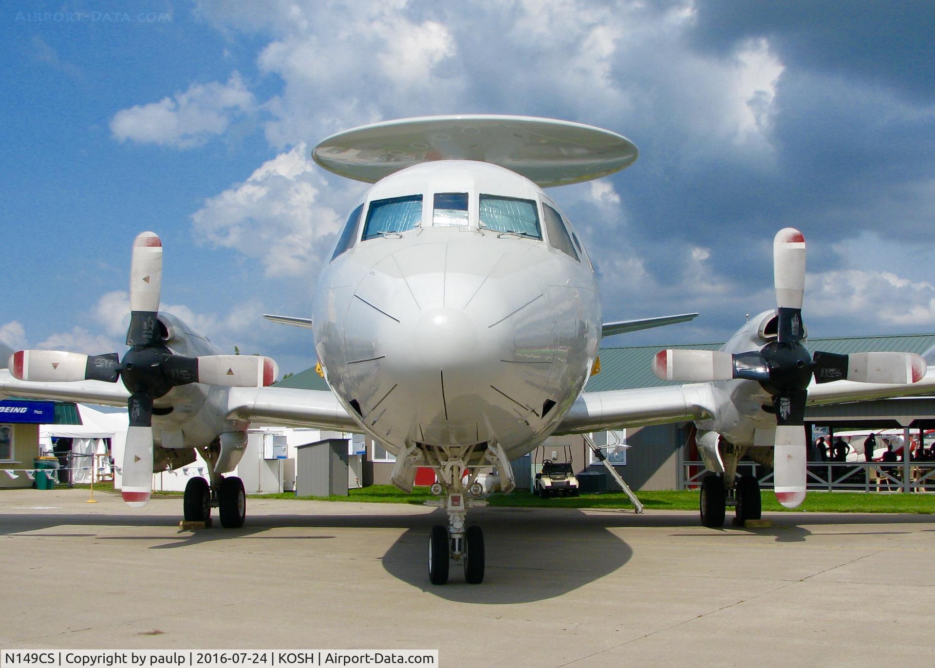 N149CS, 1968 Lockheed P-3B-HW Orion C/N 185-5262, AirVenture 2016.