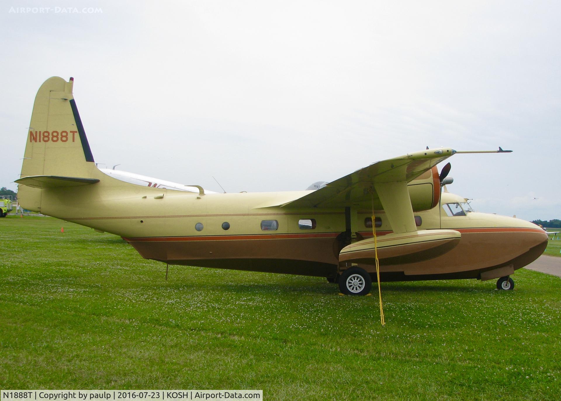 N1888T, 1947 Grumman G-73 Mallard C/N J-31, AirVenture 2016.