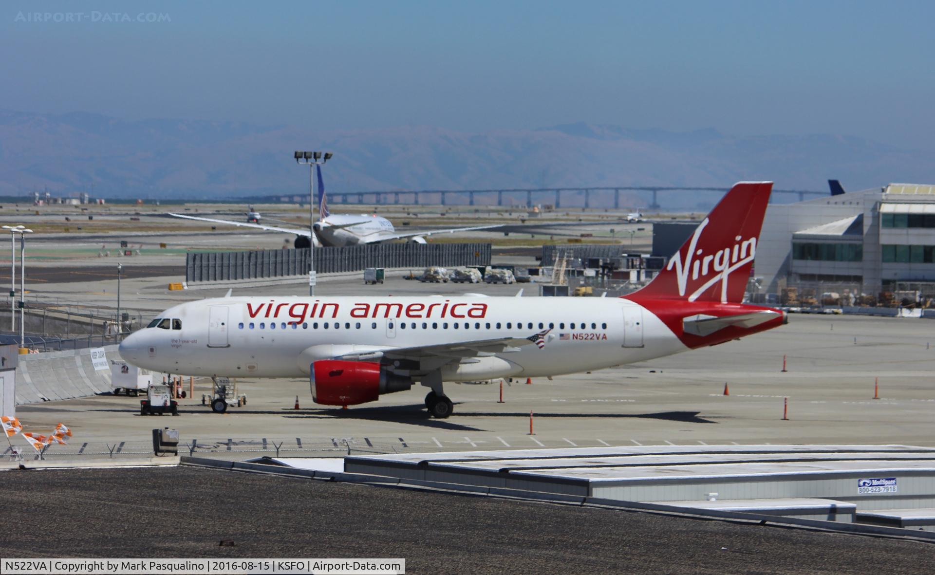 N522VA, 2006 Airbus A319-112 C/N 2811, Airbus A319