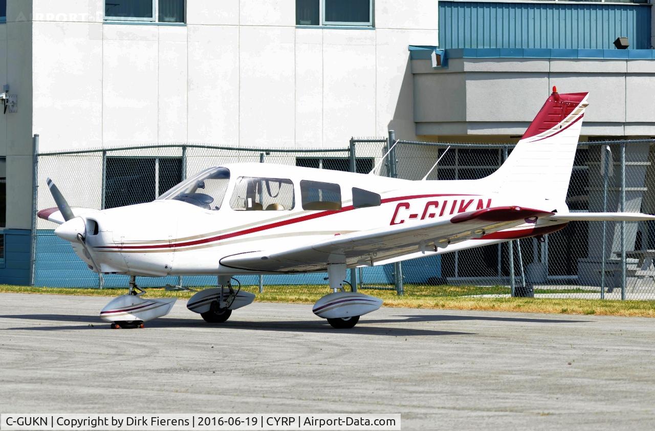 C-GUKN, 1975 Piper PA-28-151 C/N 287515127, Parked at the EAA breakfast fly in.