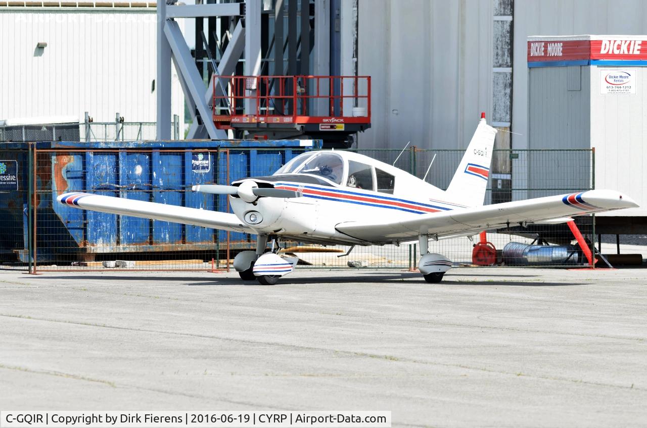 C-GQIR, 1973 Piper PA-28-140 C/N 28-7325089, Parked at the EAA breakfast fly in.