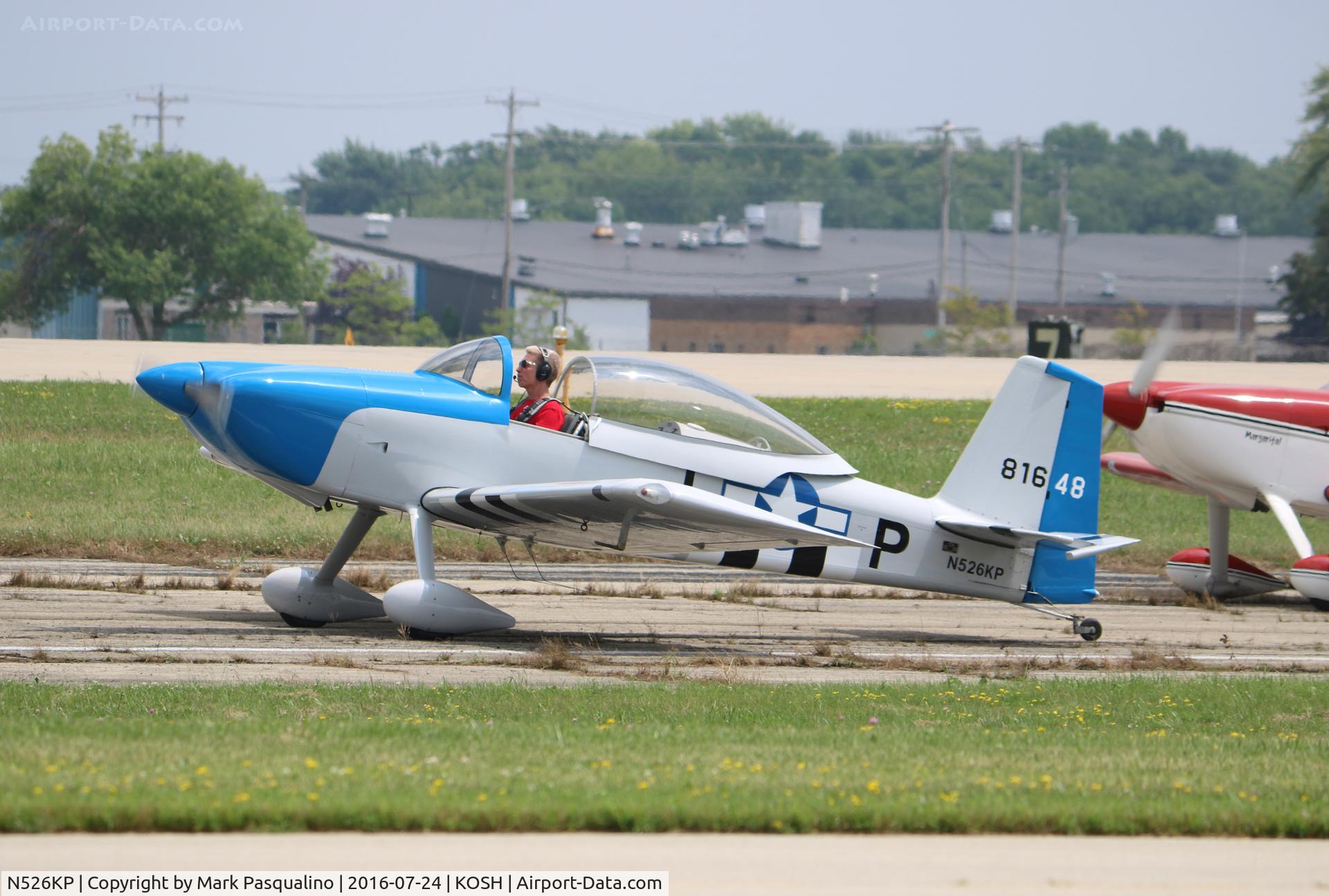N526KP, 2007 Vans RV-8 C/N 81648, Vans RV-8