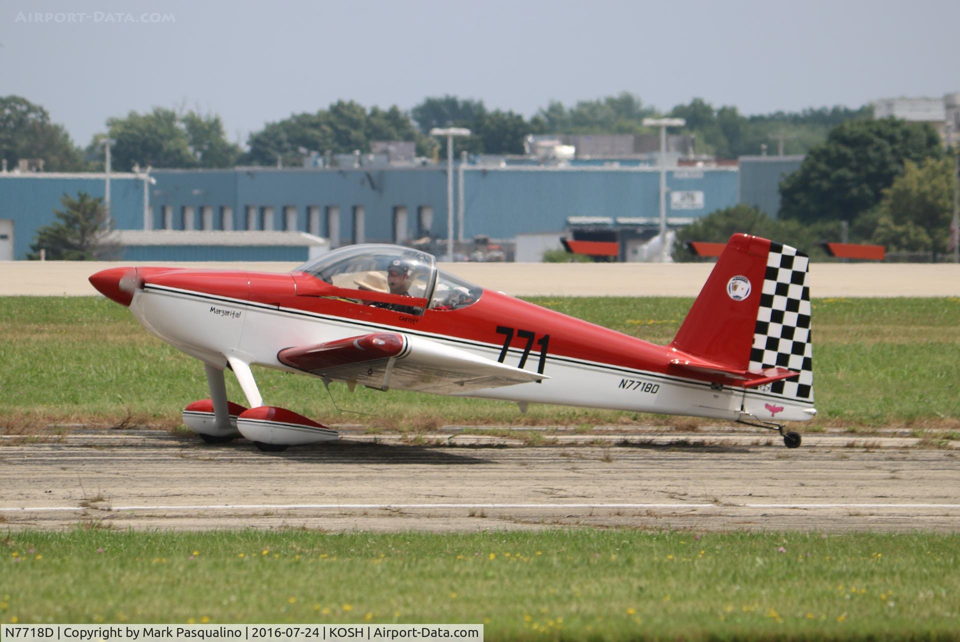 N7718D, 2010 Vans RV-7 C/N 73442, Vans RV-7