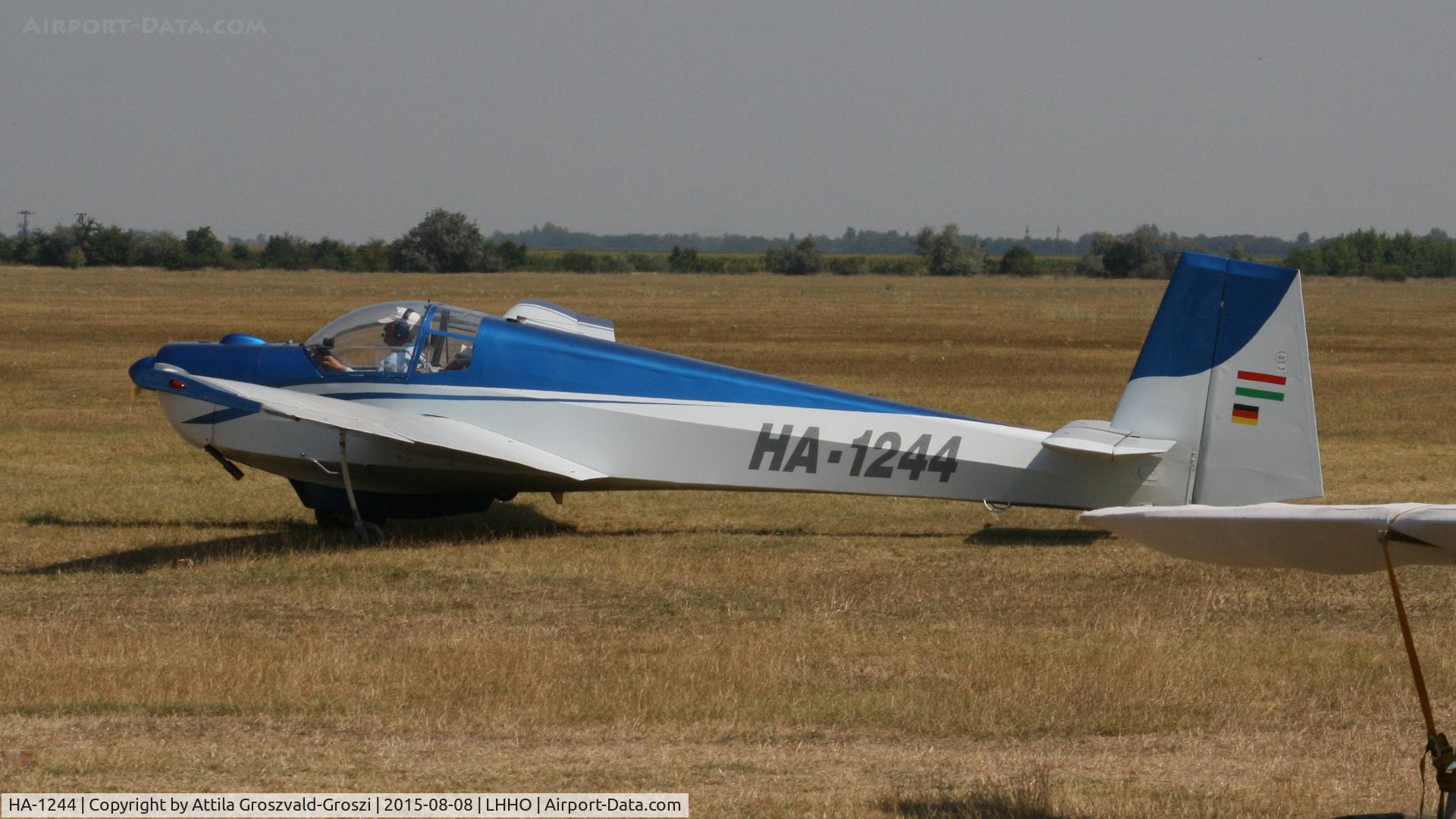 HA-1244, 1971 Scheibe SF-25C Falke C/N 4401, Hajduszoboszló Airport, Hungary