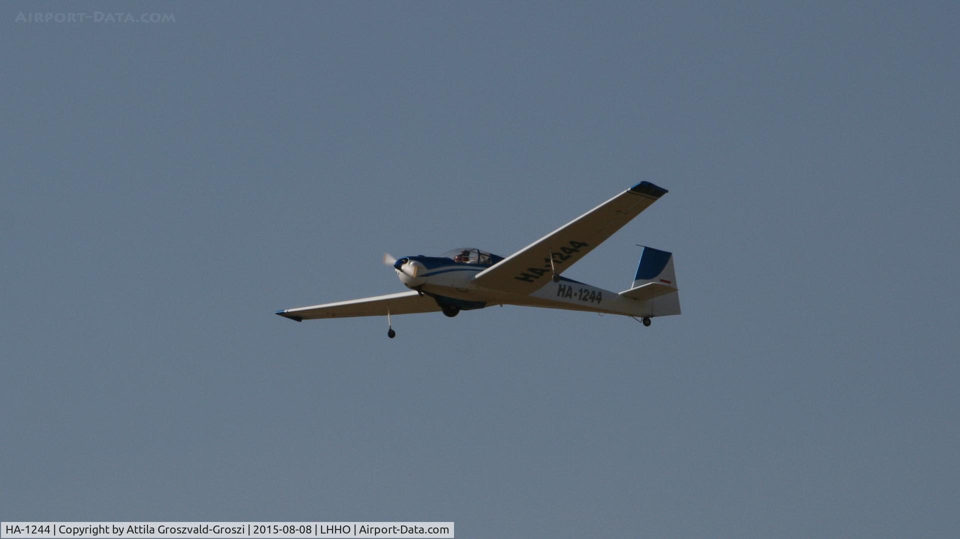 HA-1244, 1971 Scheibe SF-25C Falke C/N 4401, Hajduszoboszló Airport, Hungary