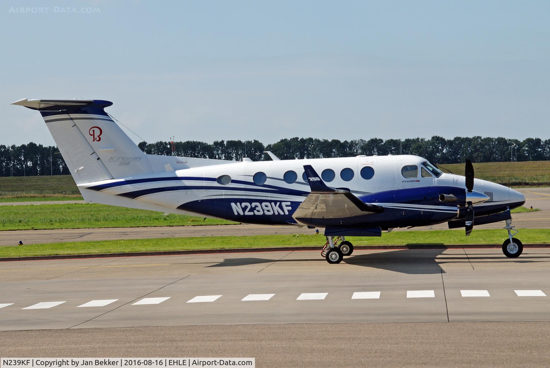 N239KF, 2015 Beechcraft B200GT King Air C/N BY-239, Lelystad Airport