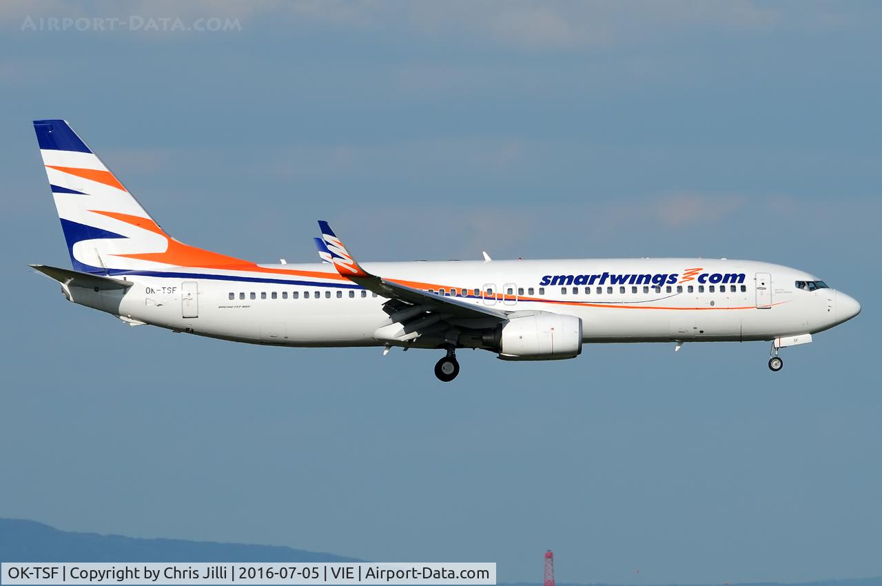 OK-TSF, 2008 Boeing 737-8GJ C/N 37360, Smartwings