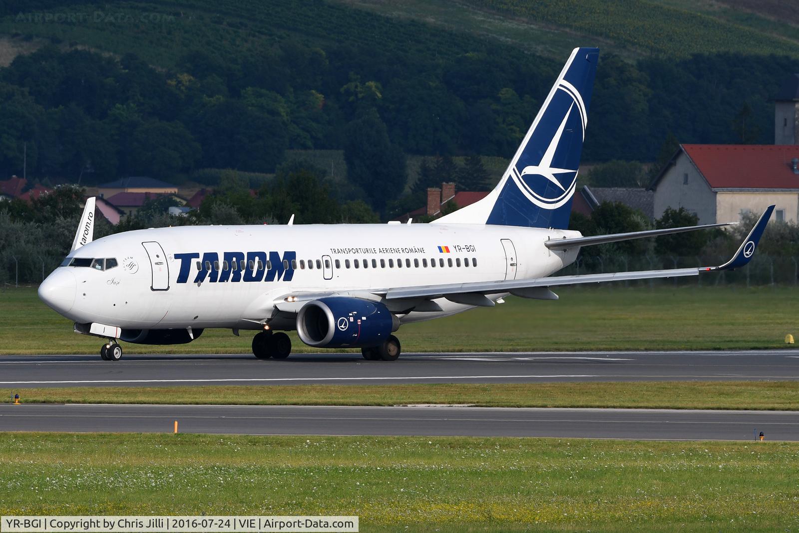 YR-BGI, 2003 Boeing 737-78J C/N 28439, TAROM