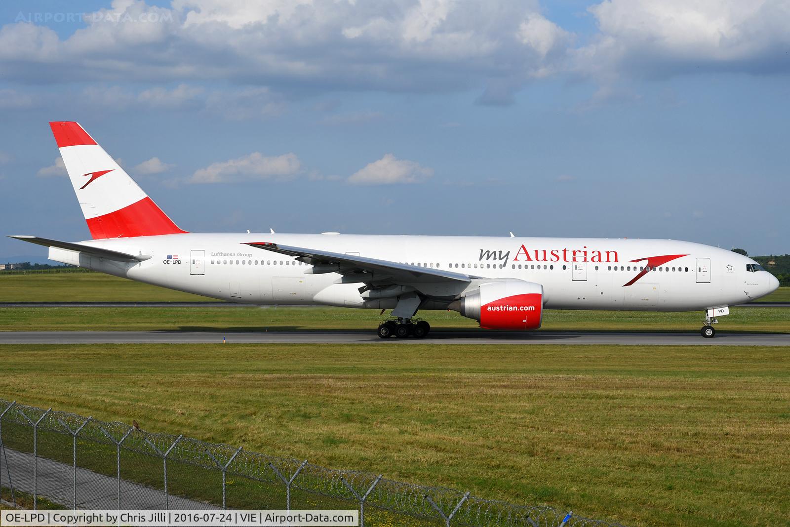 OE-LPD, 2006 Boeing 777-2Z9/ER C/N 35960, myAustrian