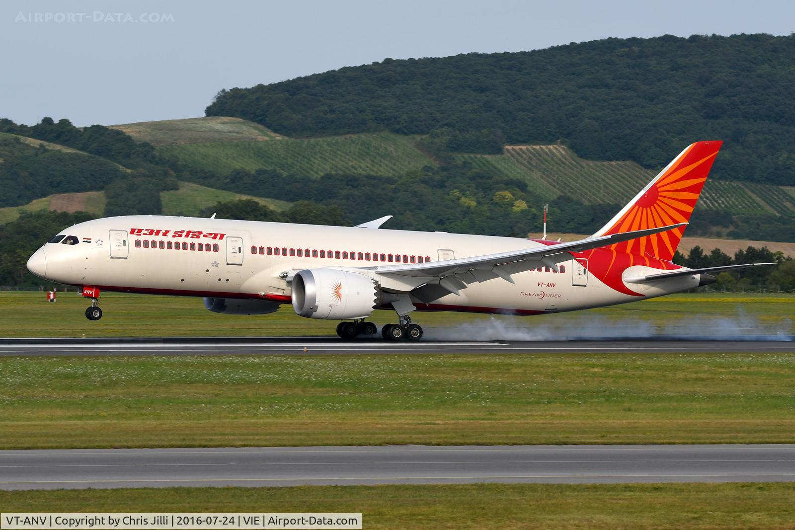 VT-ANV, 2015 Boeing 787-8 Dreamliner Dreamliner C/N 36293, Air India
