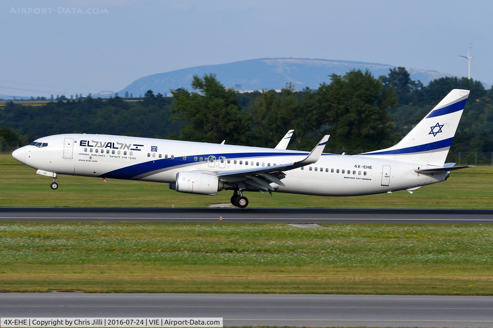 4X-EHE, 2014 Boeing 737-958/ER C/N 41556, El AL