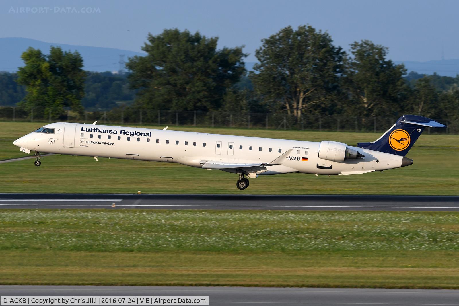 D-ACKB, 2006 Bombardier CRJ-900LR (CL-600-2D24) C/N 15073, Lufthansa Regional