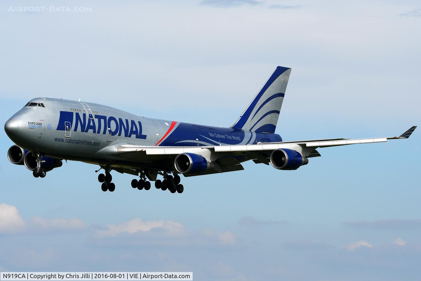 N919CA, 1991 Boeing 747-428M(BCF) C/N 25302, National Cargo