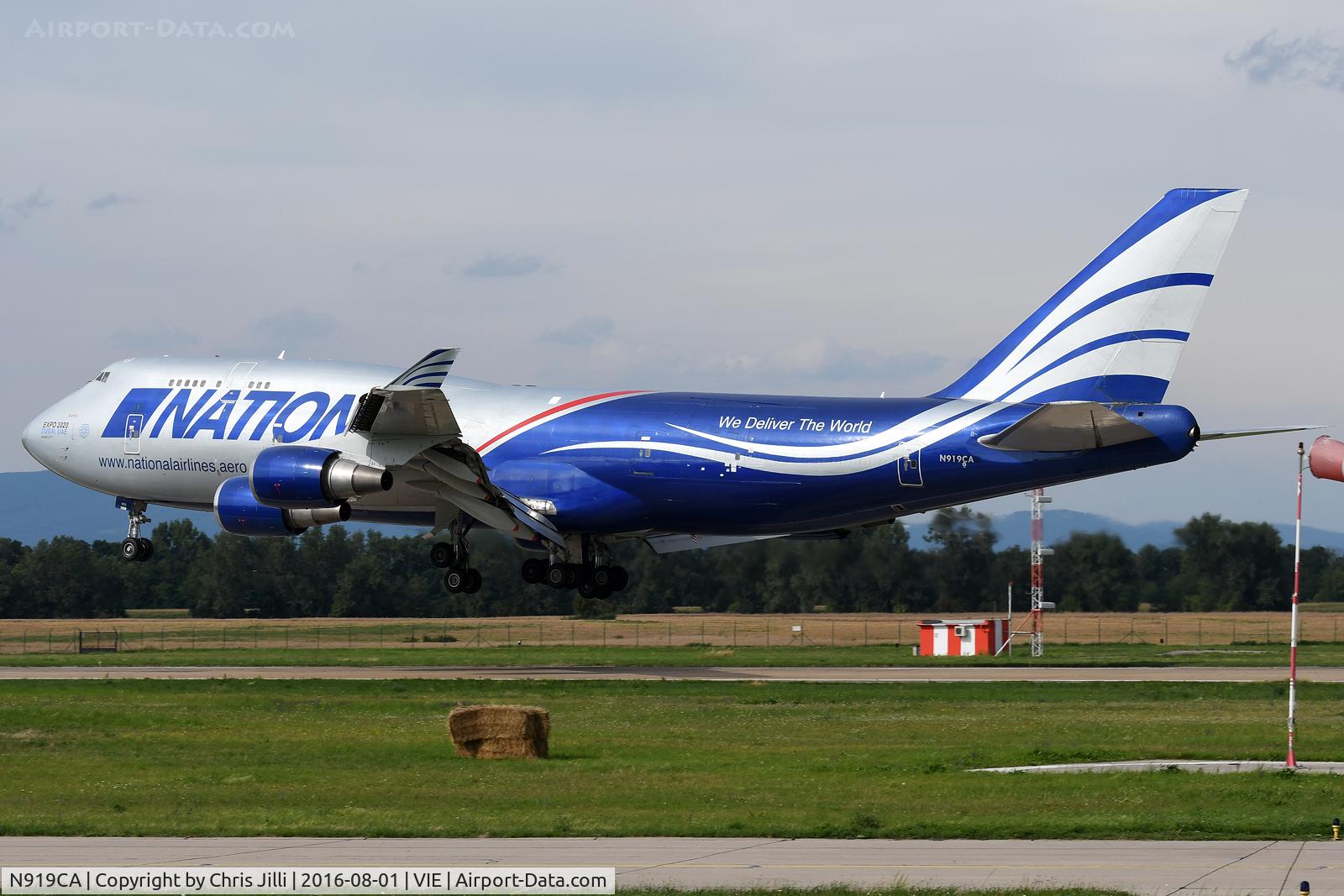 N919CA, 1991 Boeing 747-428M(BCF) C/N 25302, National Cargo