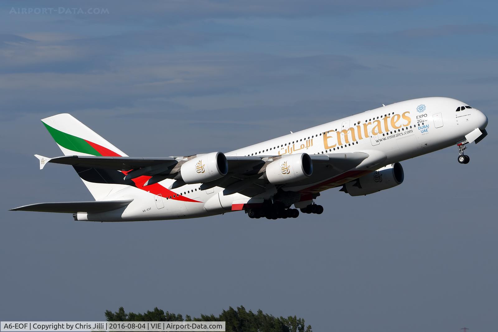 A6-EOF, 2014 Airbus A380-861 C/N 171, Emirates