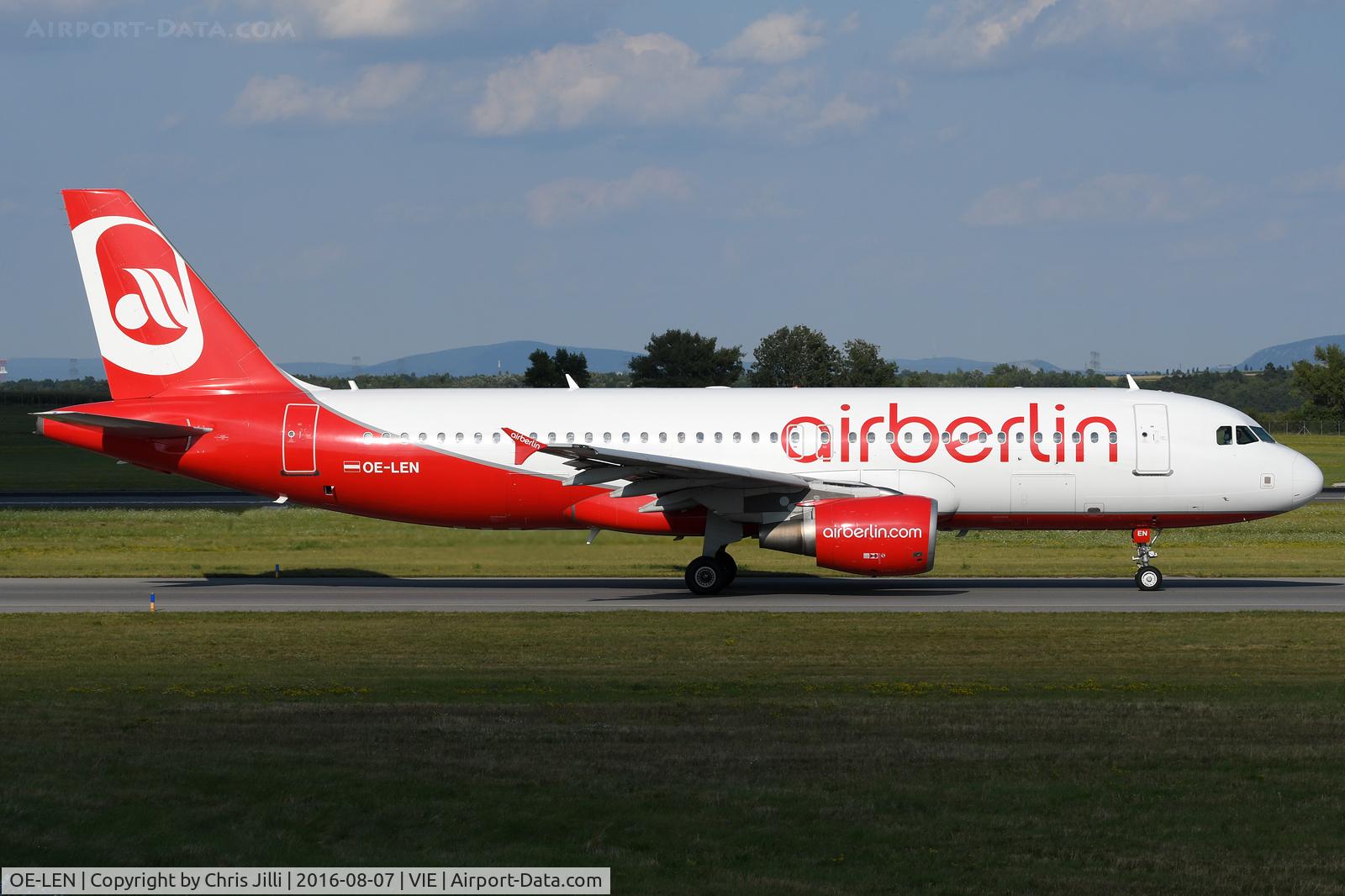 OE-LEN, 2007 Airbus A320-214 C/N 3093, AIr Berlin