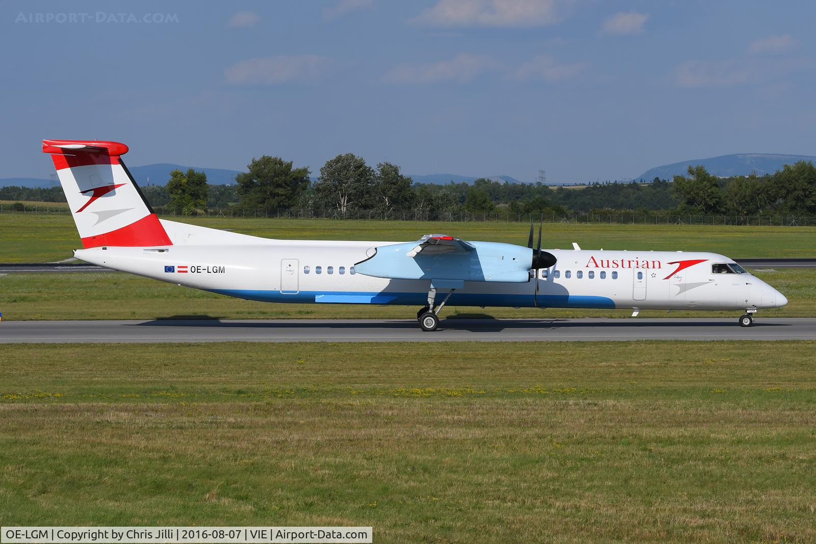 OE-LGM, 2010 De Havilland Canada DHC-8-402Q Dash 8 C/N 4319, Austrian Airlines