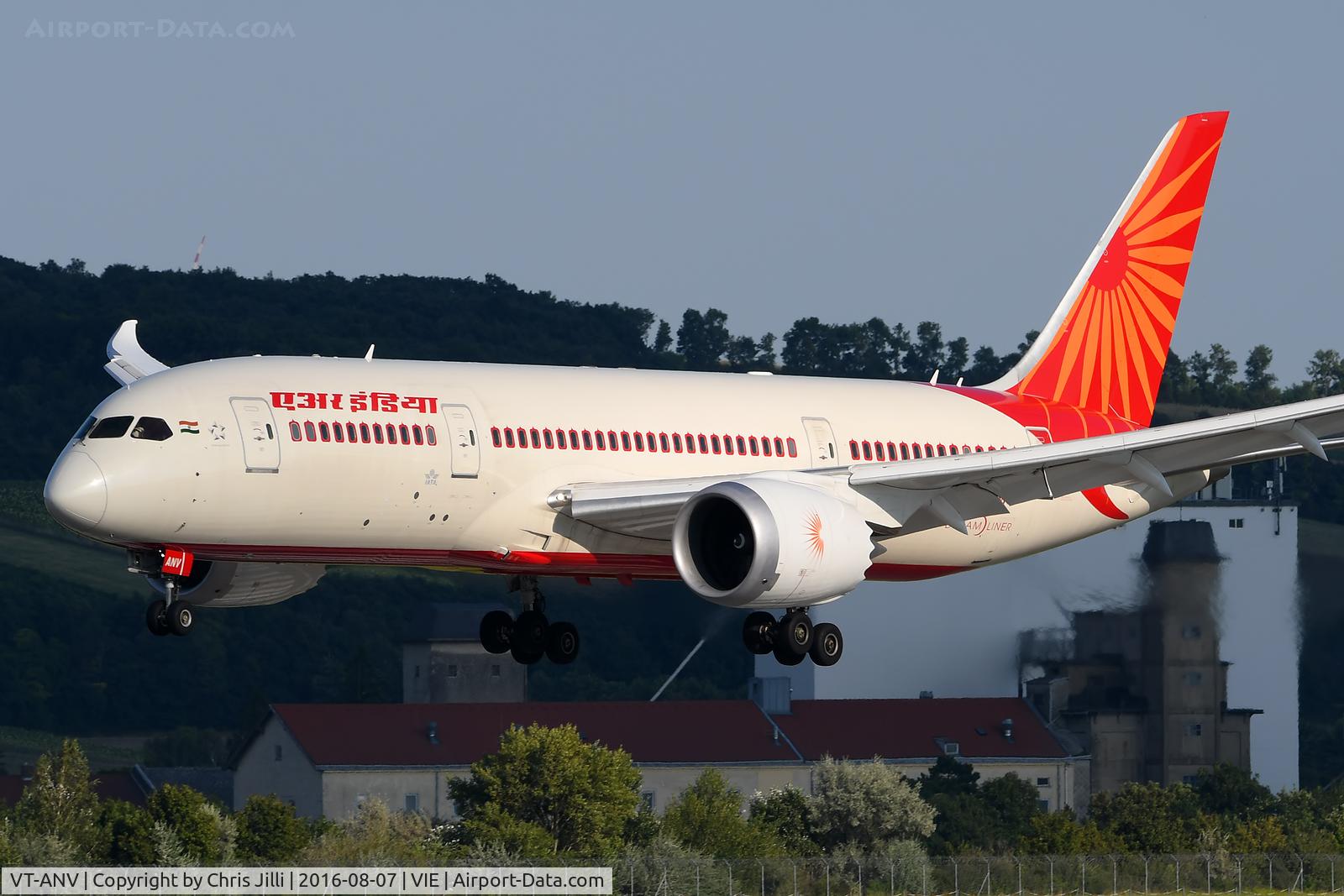 VT-ANV, 2015 Boeing 787-8 Dreamliner Dreamliner C/N 36293, Air India