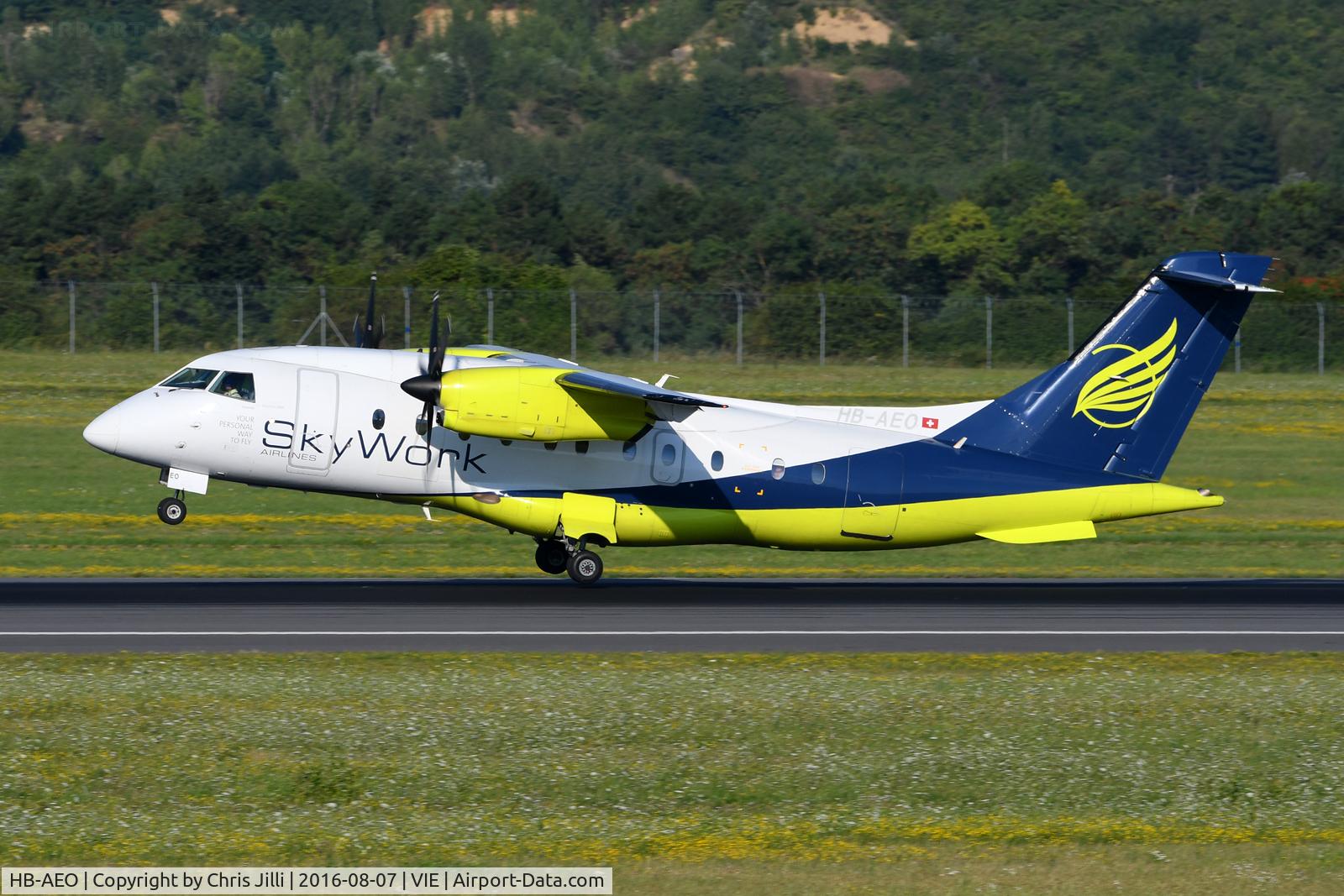 HB-AEO, 1995 Dornier 328-100 C/N 3061, SkyWork