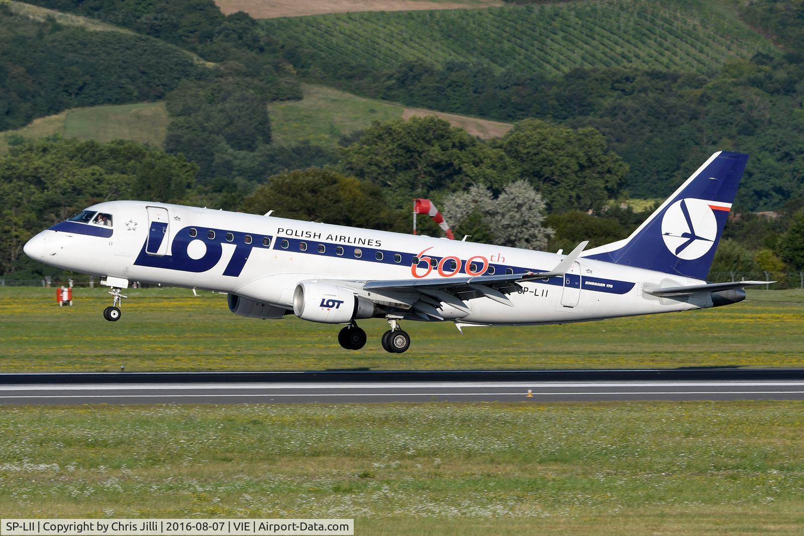 SP-LII, 2009 Embraer 175LR (ERJ-170-200LR) C/N 17000290, LOT