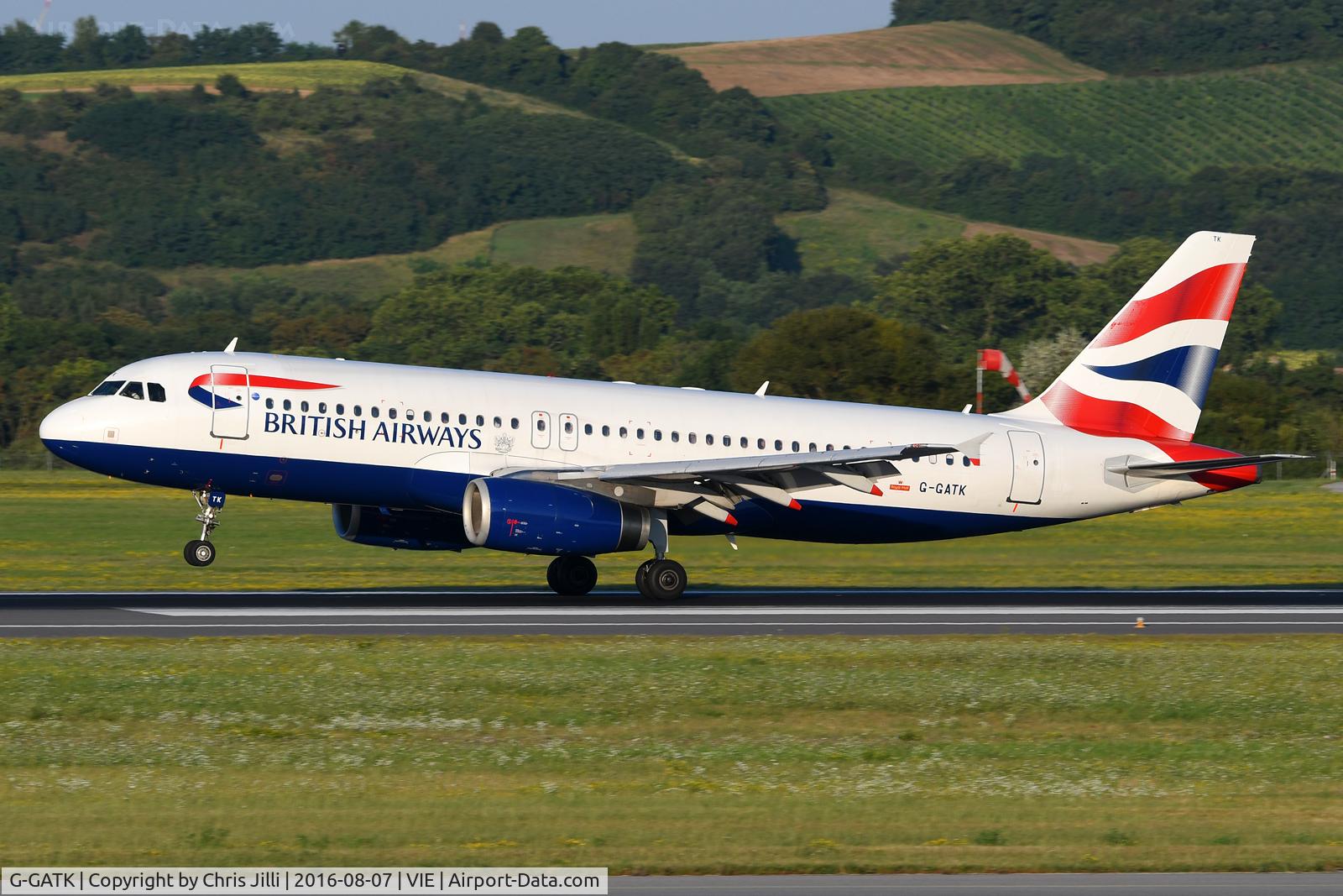 G-GATK, 2002 Airbus A320-233 C/N 1902, British Airways