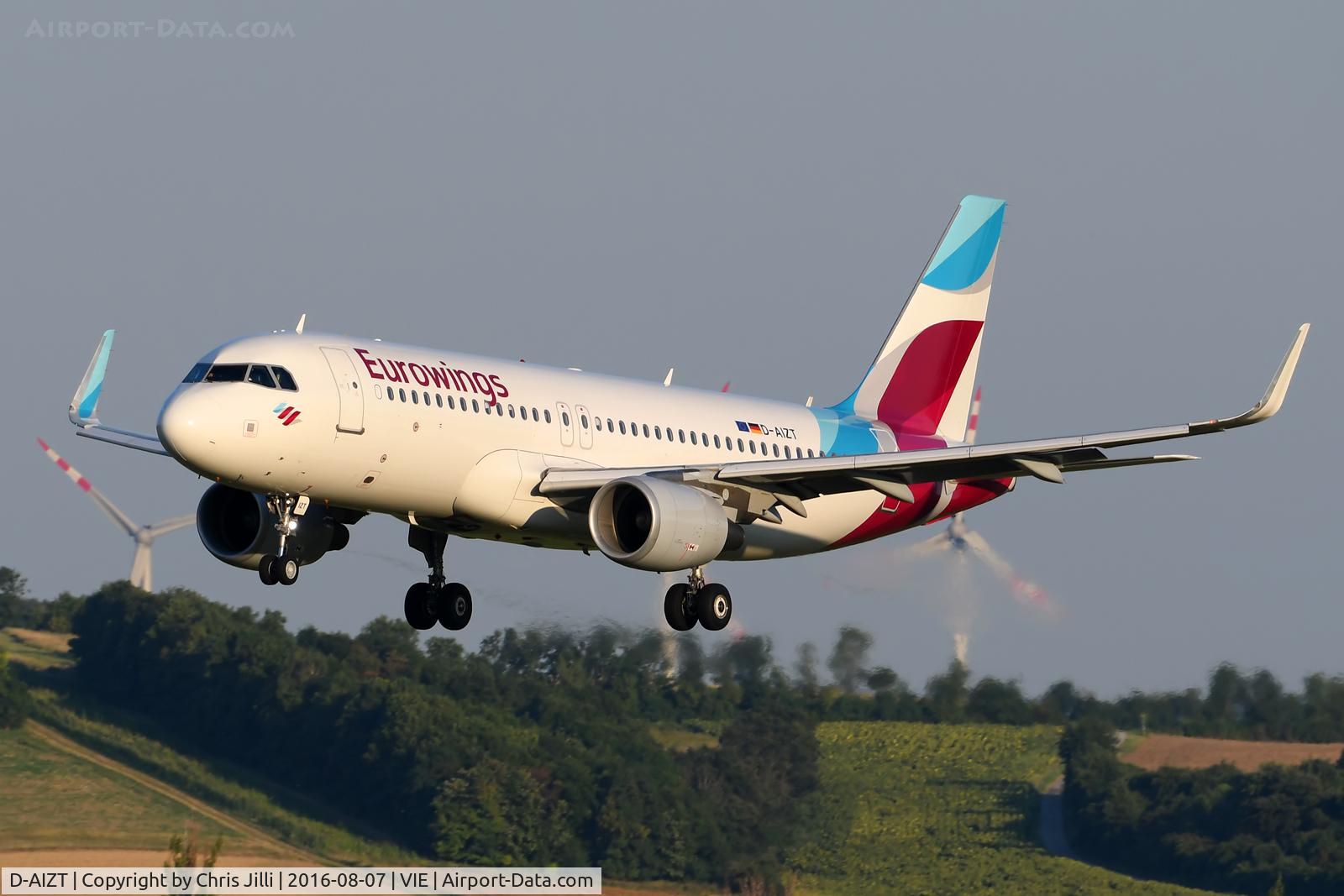D-AIZT, 2013 Airbus A320-214 C/N 5601, Eurowings