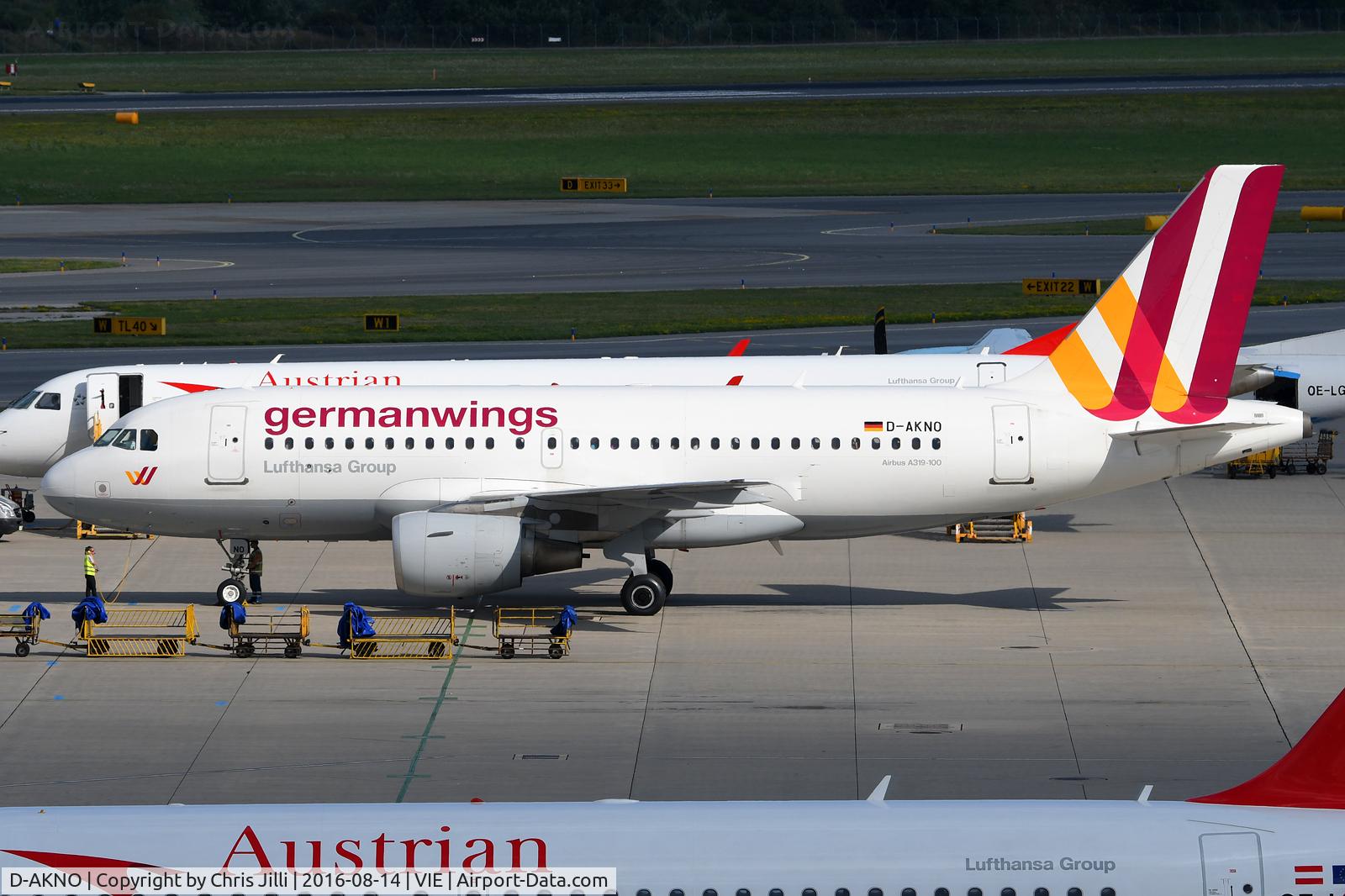 D-AKNO, 1999 Airbus A319-112 C/N 1147, Germanwings