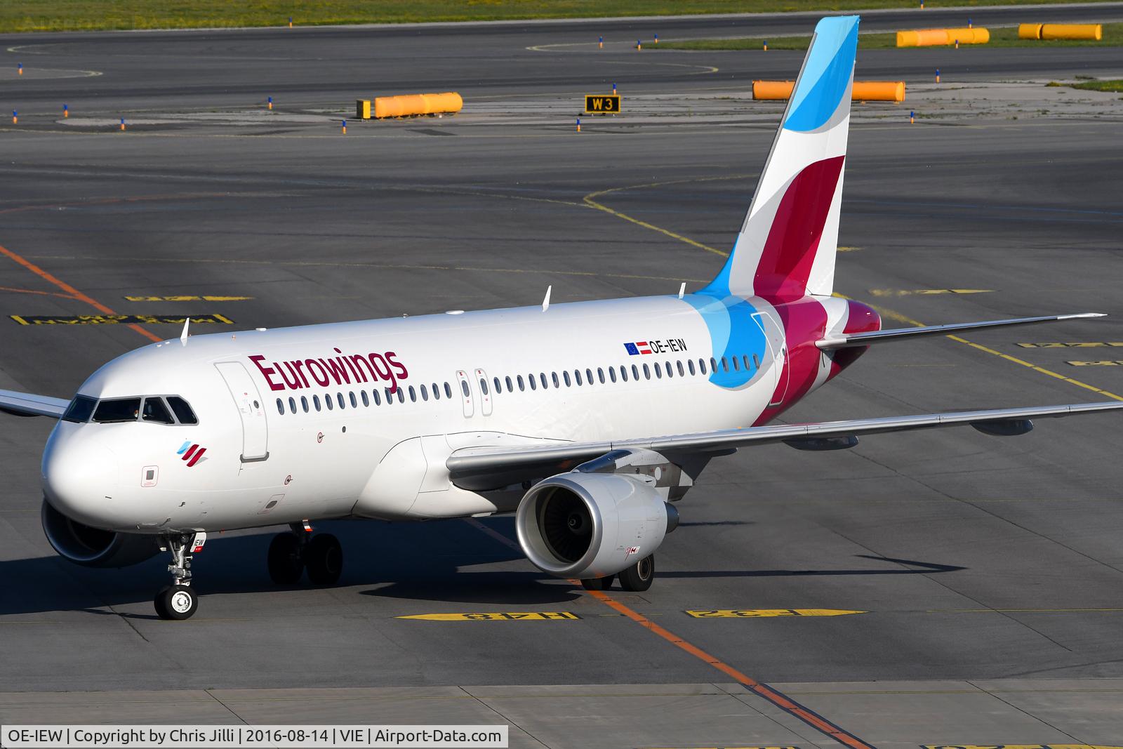 OE-IEW, 2016 Airbus A320-214 C/N 7148, Austrian Airlines