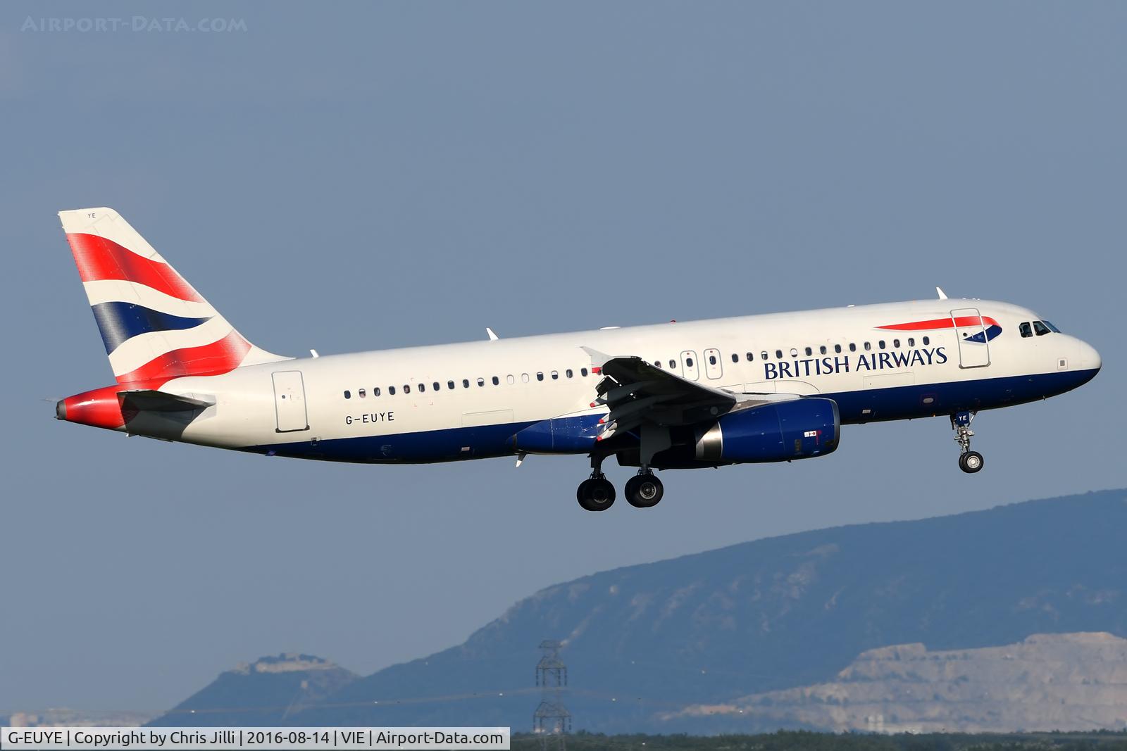 G-EUYE, 2009 Airbus A320-232 C/N 3912, British Airways