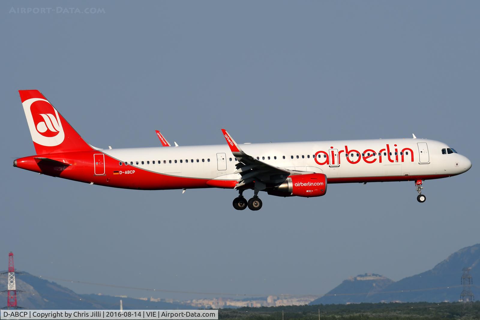D-ABCP, 2015 Airbus A321-211 C/N 6629, Air Berlin