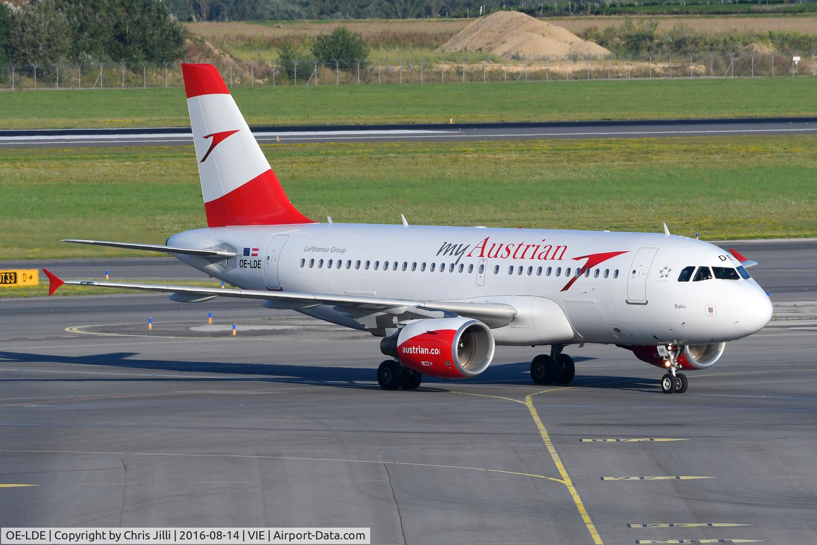 OE-LDE, 2005 Airbus A319-112 C/N 2494, Austrian
