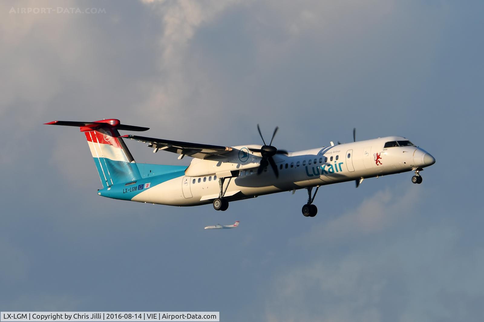 LX-LGM, 2012 De Havilland Canada DHC-8-402Q Dash 8 C/N 4425, Luxair
