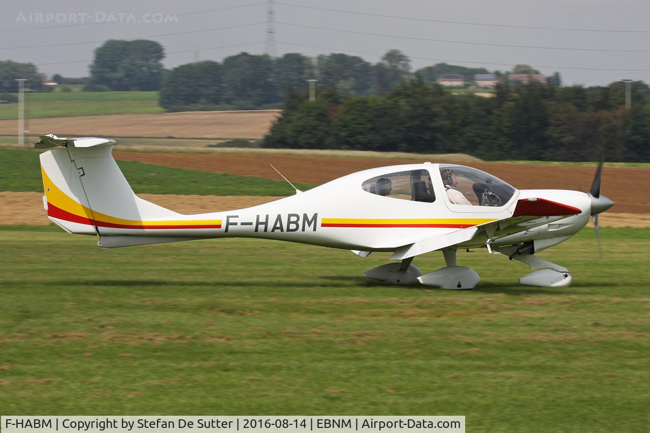 F-HABM, 2003 Diamond DA-40D Diamond Star C/N D4.077, @ EBNM.