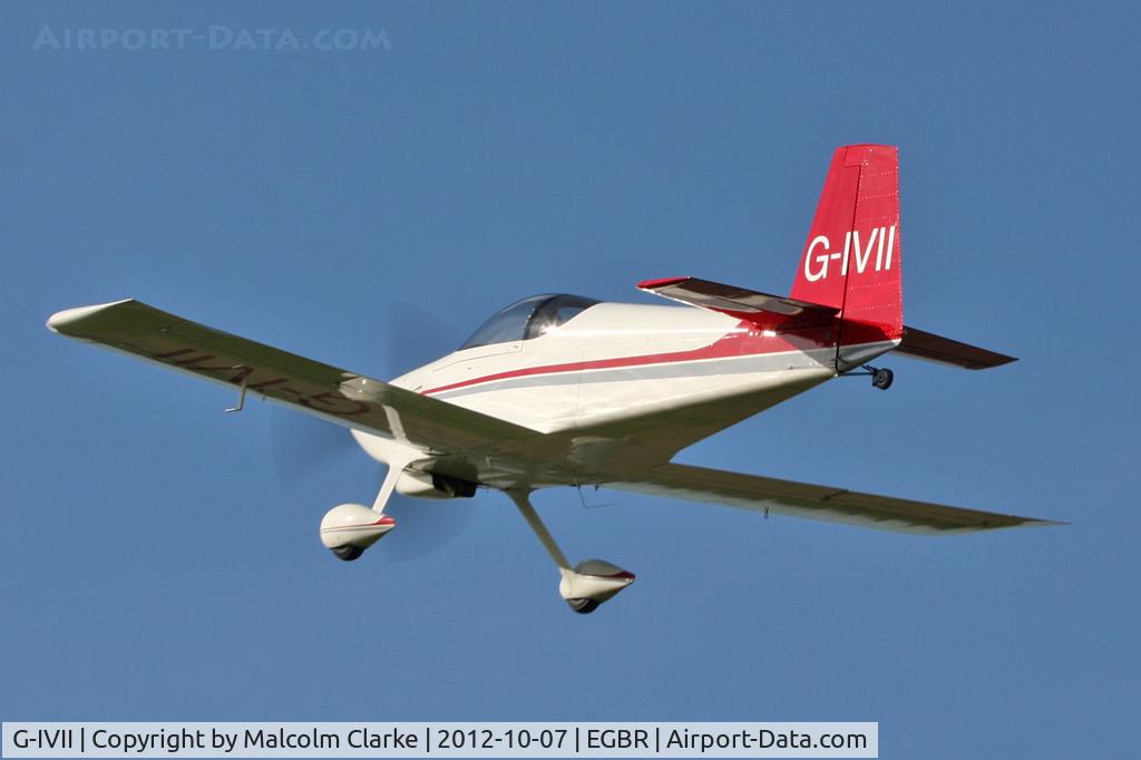 G-IVII, 2004 Vans RV-7 C/N PFA 323-14222, Vans RV-7. Hibernation Fly-In, The Real Aeroplane Company, Breighton Airfield, October 2012.