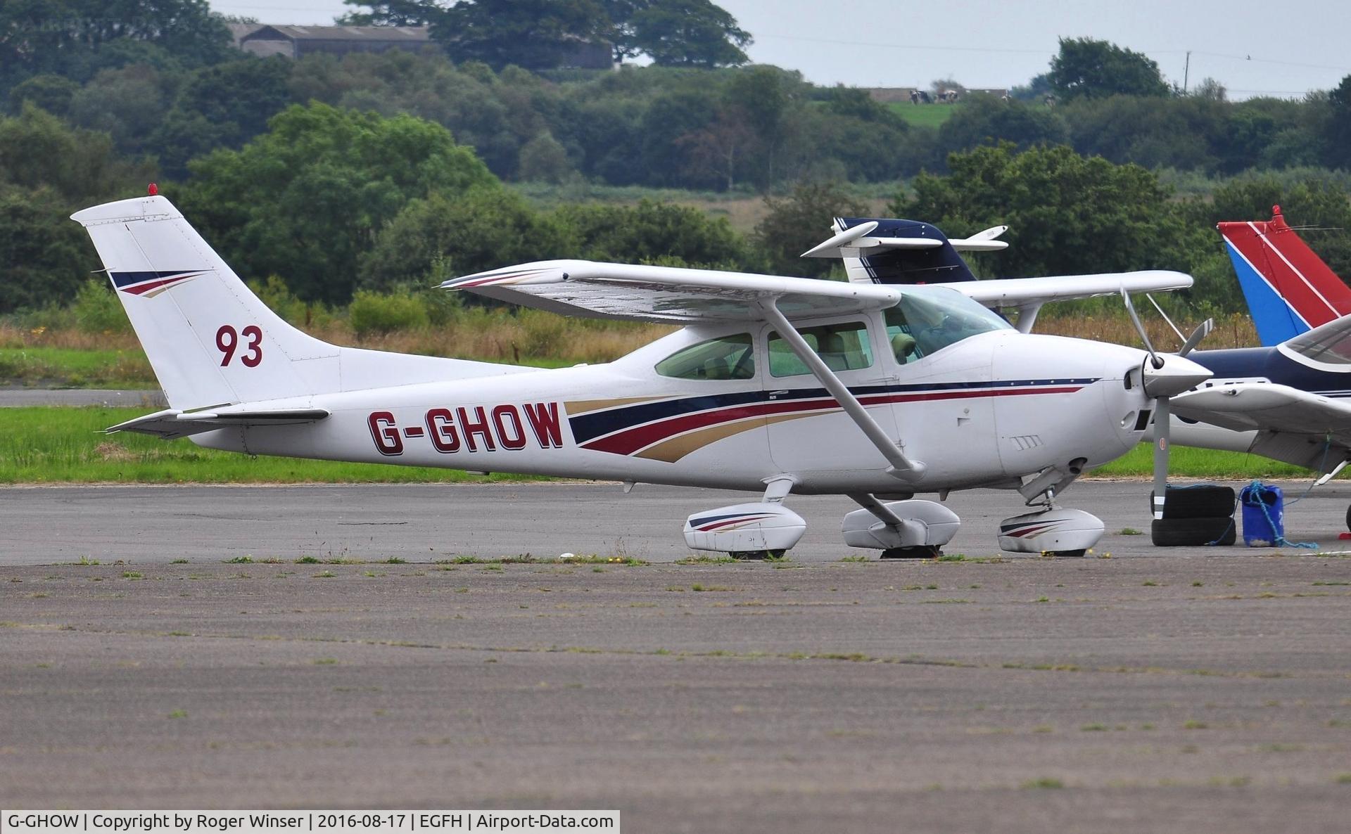 G-GHOW, 1980 Reims F182Q Skylane C/N 0151, Visiting Skylane operated by Southern Counties Aviation.