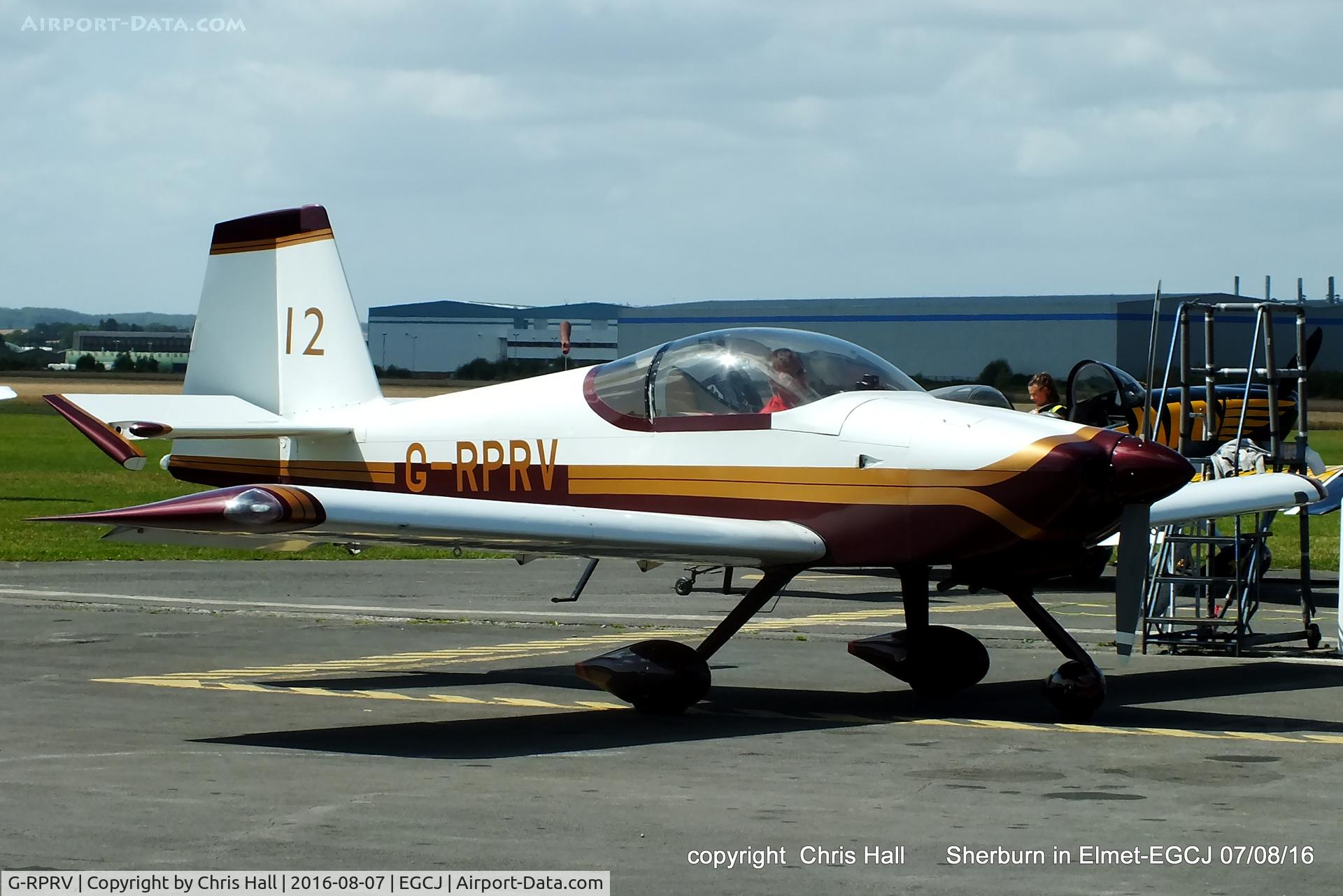 G-RPRV, 2003 Vans RV-9A C/N PFA 320-13936, at the Royal Aero Club (RRRA) Air Race, Sherburn in Elmet