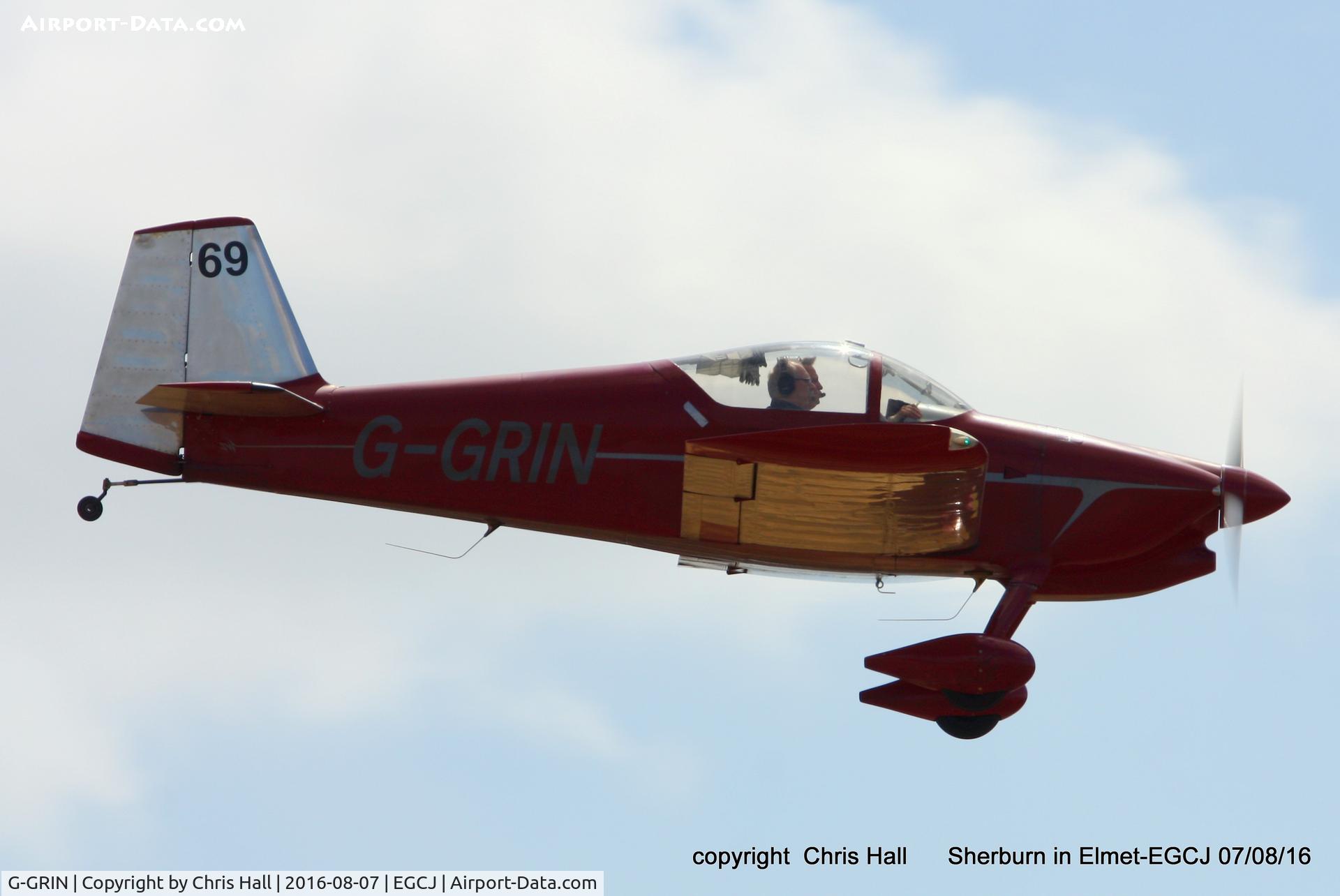 G-GRIN, 1999 Vans RV-6 C/N PFA 181-12409, at the Royal Aero Club (RRRA) Air Race, Sherburn in Elmet