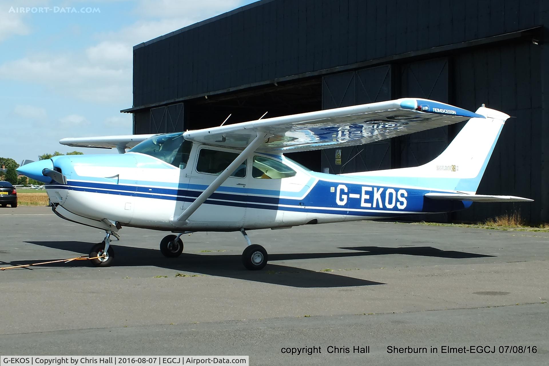 G-EKOS, 1978 Reims FR182 Skylane RG C/N 0017, at Sherburn in Elmet