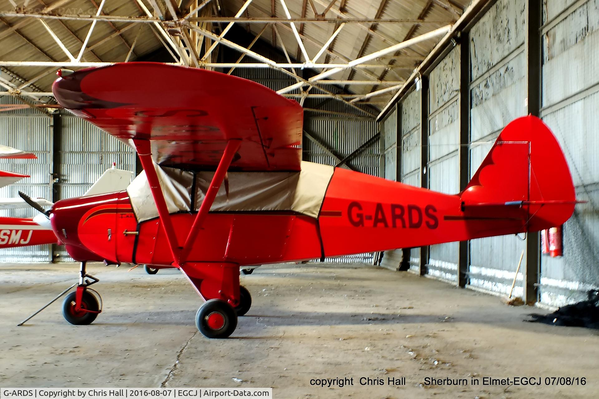 G-ARDS, 1959 Piper PA-22-150 Caribbean C/N 22-7154, at Sherburn in Elmet
