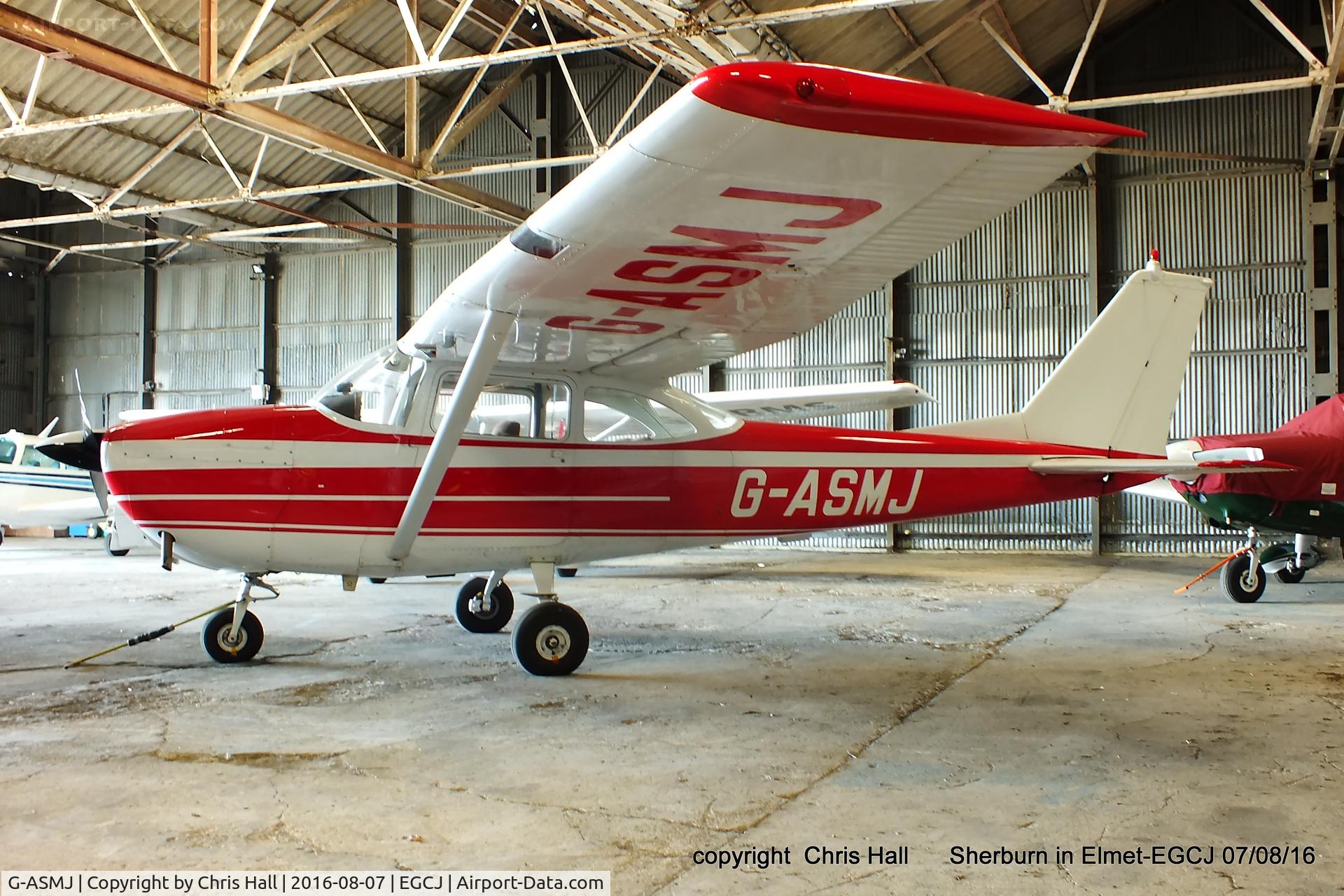 G-ASMJ, 1963 Reims Cessna F172E Skyhawk C/N 0029, at Sherburn in Elmet