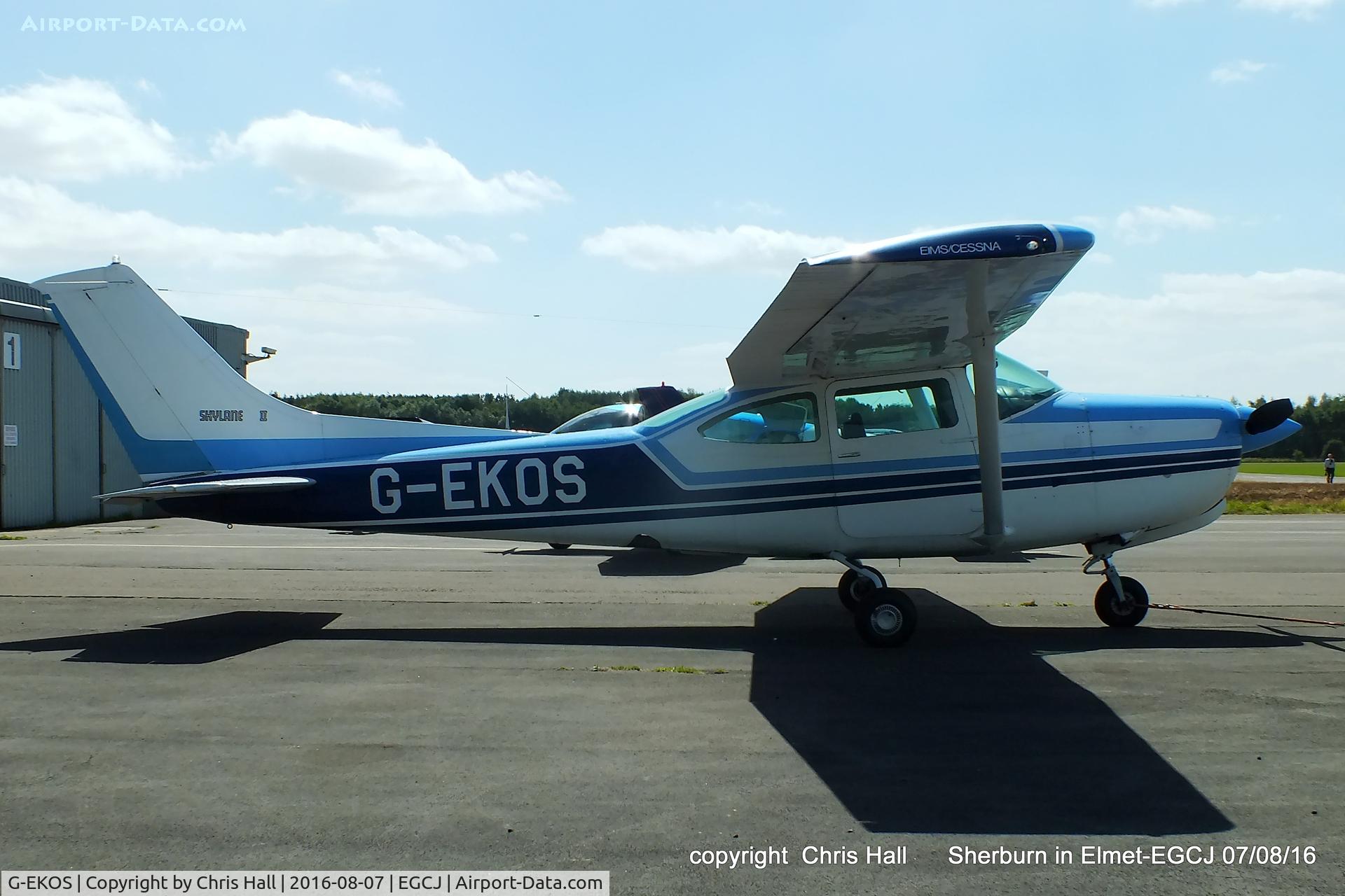 G-EKOS, 1978 Reims FR182 Skylane RG C/N 0017, at Sherburn in Elmet