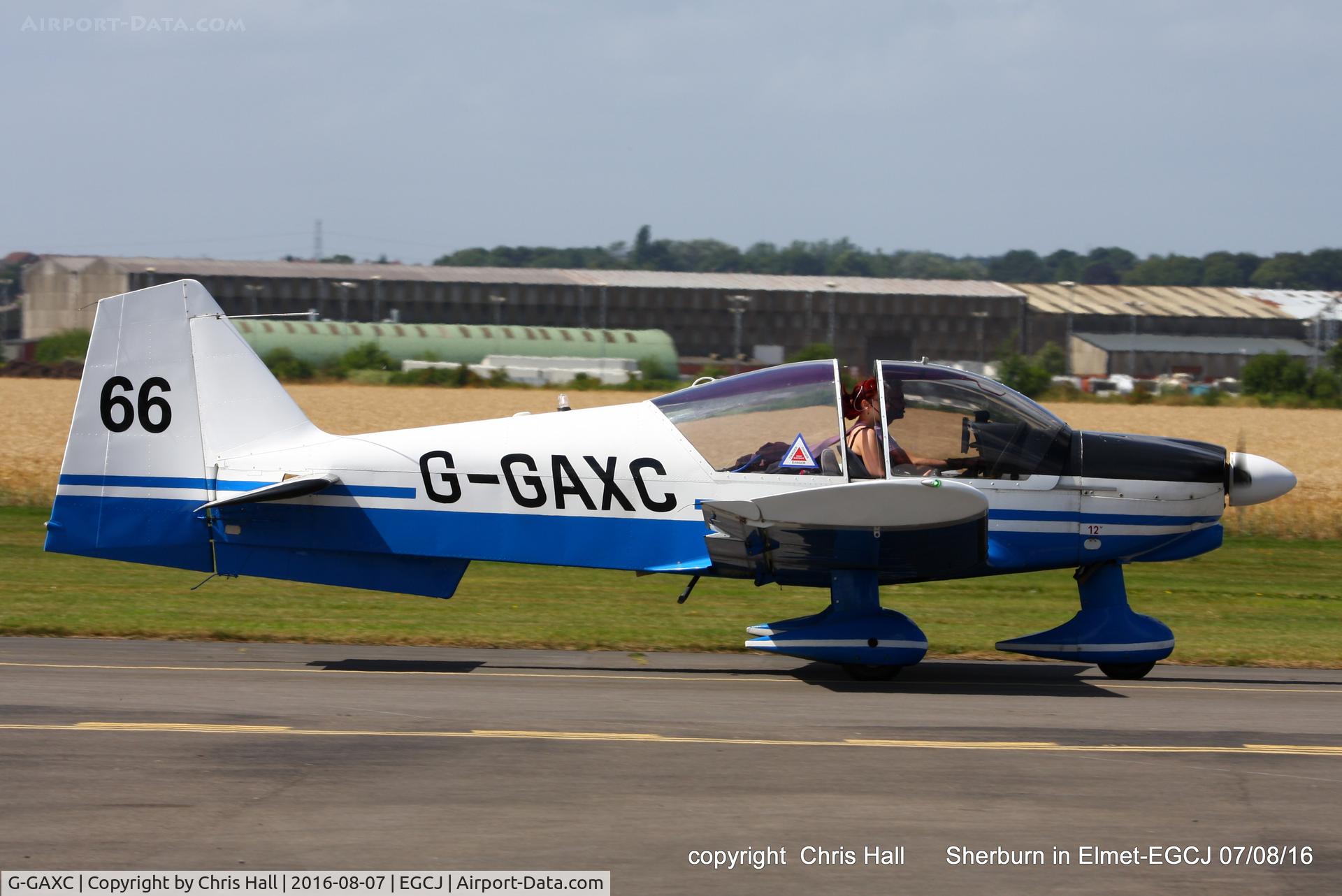 G-GAXC, 1978 Robin R-2160 Alpha Sport C/N 144, at the Royal Aero Club (RRRA) Air Race, Sherburn in Elmet