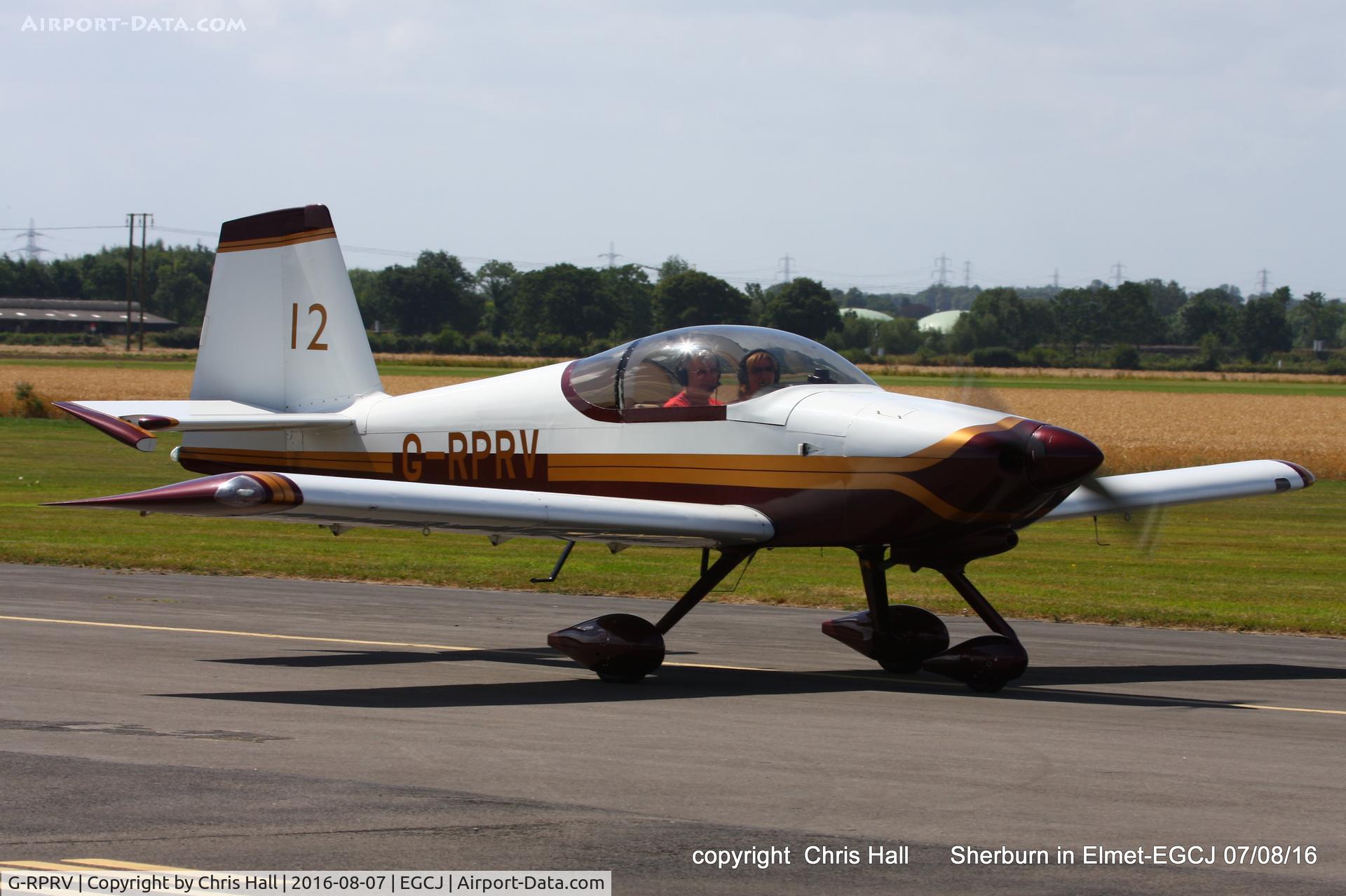 G-RPRV, 2003 Vans RV-9A C/N PFA 320-13936, at the Royal Aero Club (RRRA) Air Race, Sherburn in Elmet