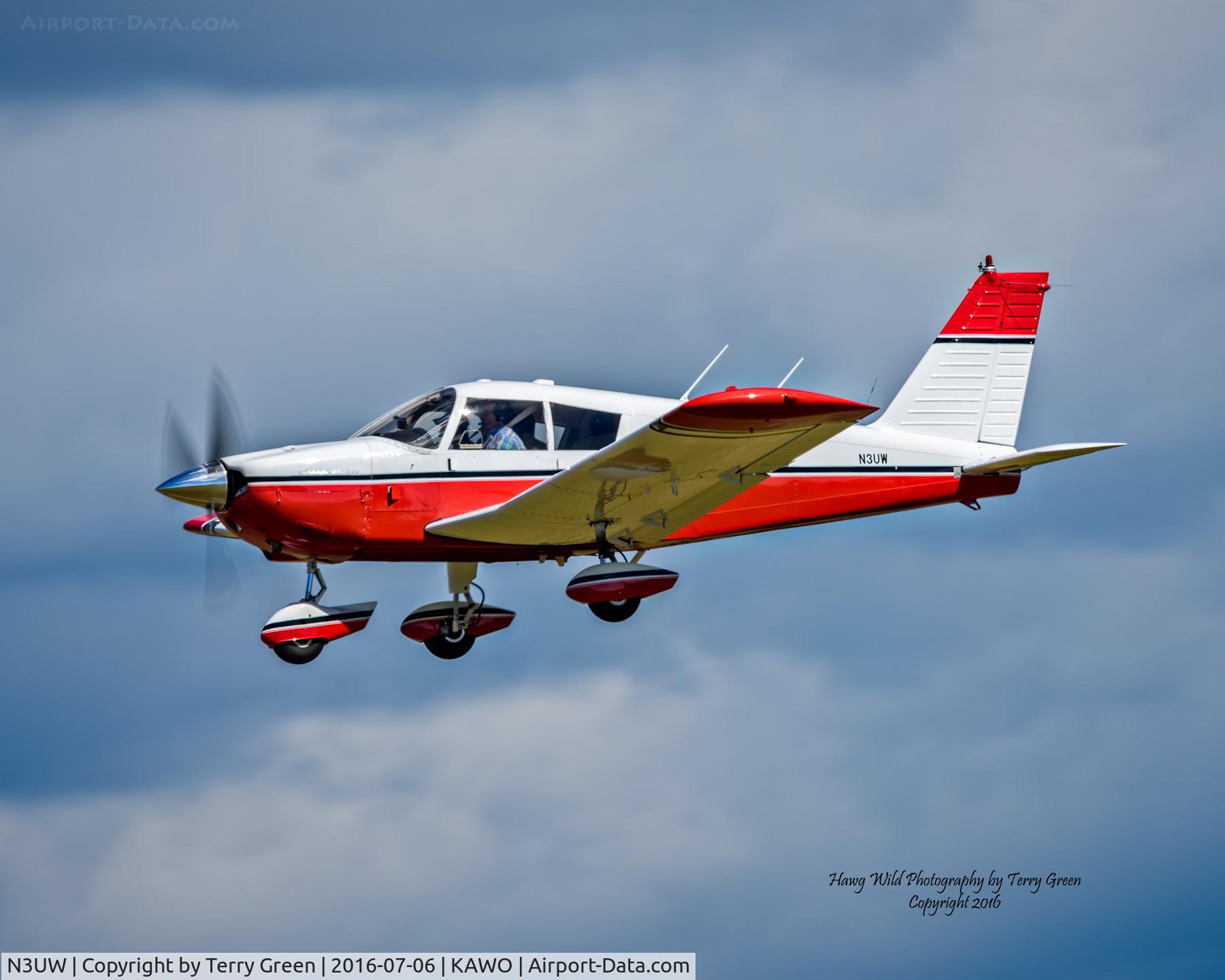 N3UW, 1964 Piper PA-28-235 Cherokee C/N 28-10341, KAWO